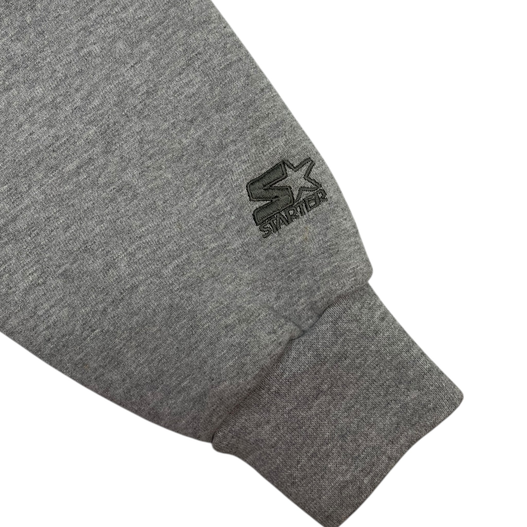 1995 Pittsburg Steelers Superbowl Starter Crewneck Sweatshirt Grey