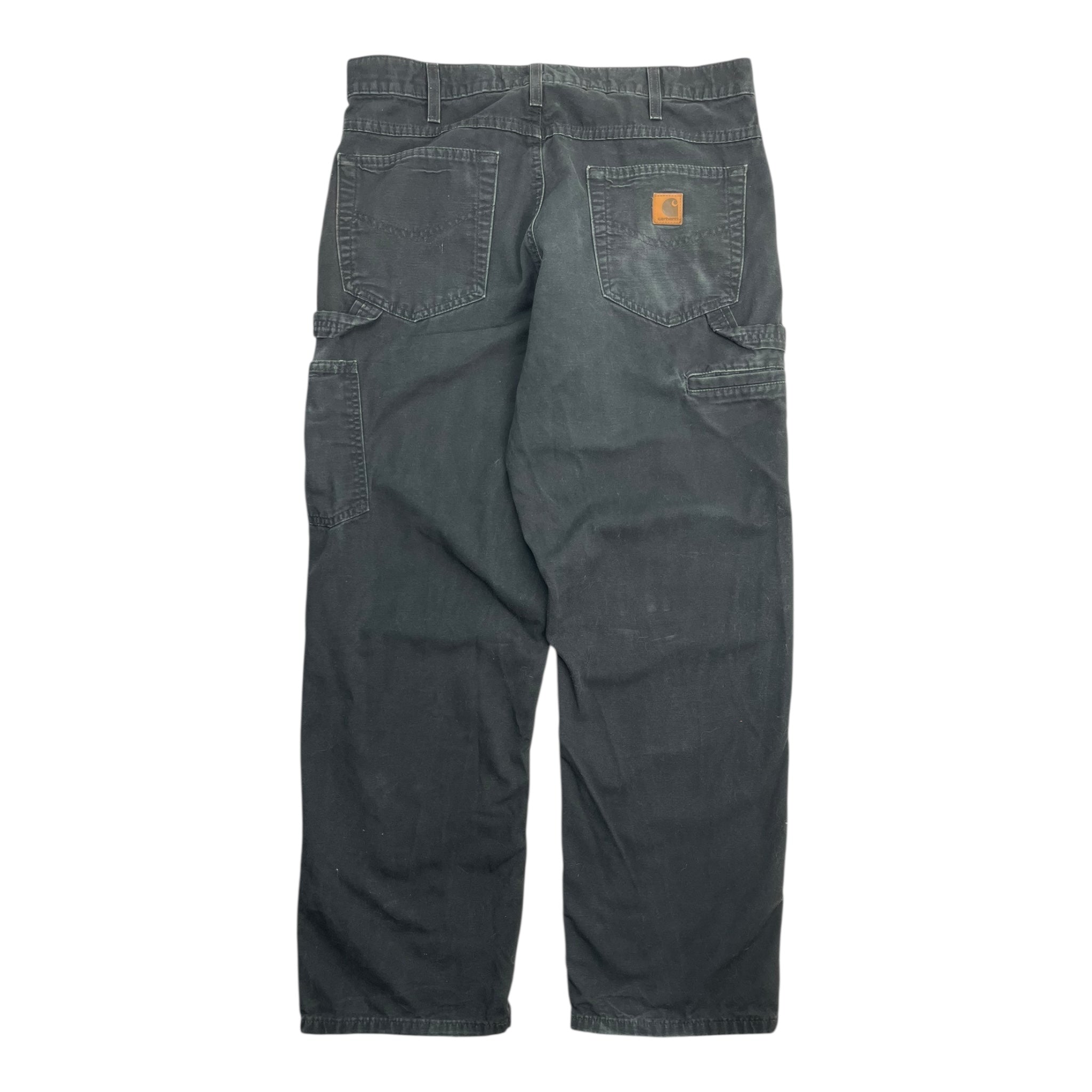 Carhartt Loose Fit Carpenter Pants Faded Black