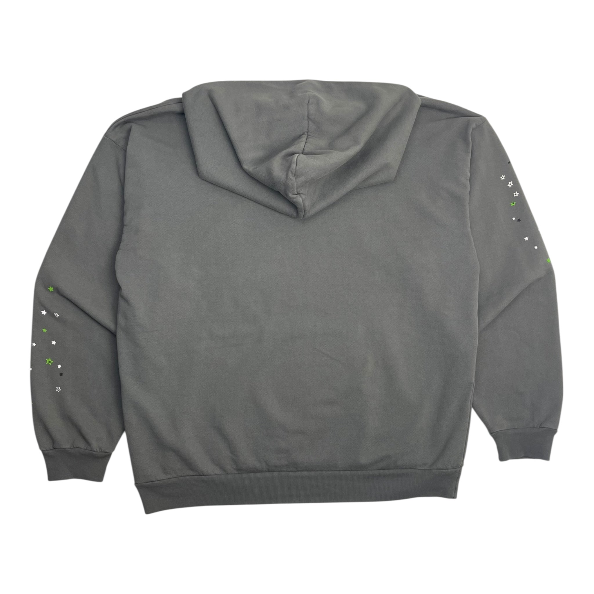Sp5der Wait Web Hoodie Slate Grey