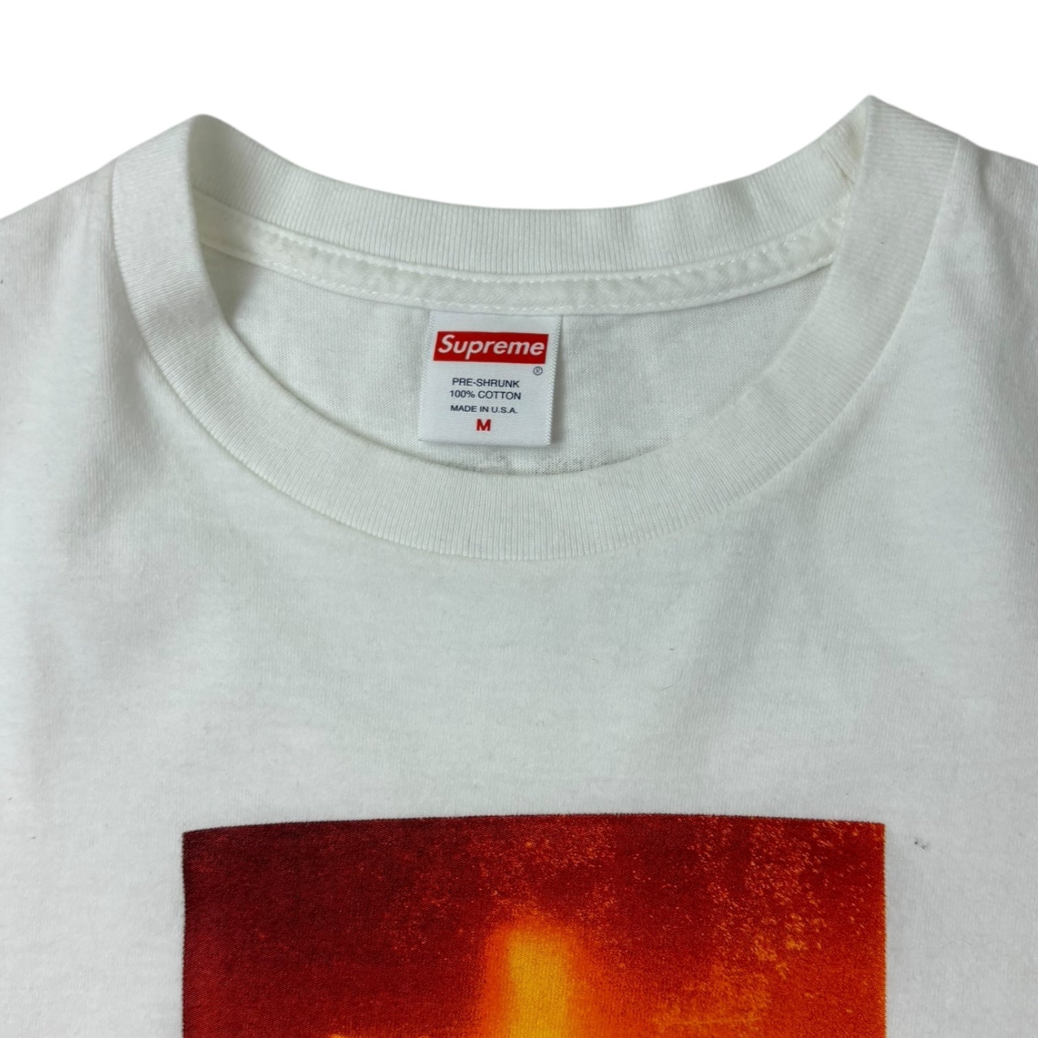 Supreme x Andres Serrano FW17 Piss Christ T-Shirt White