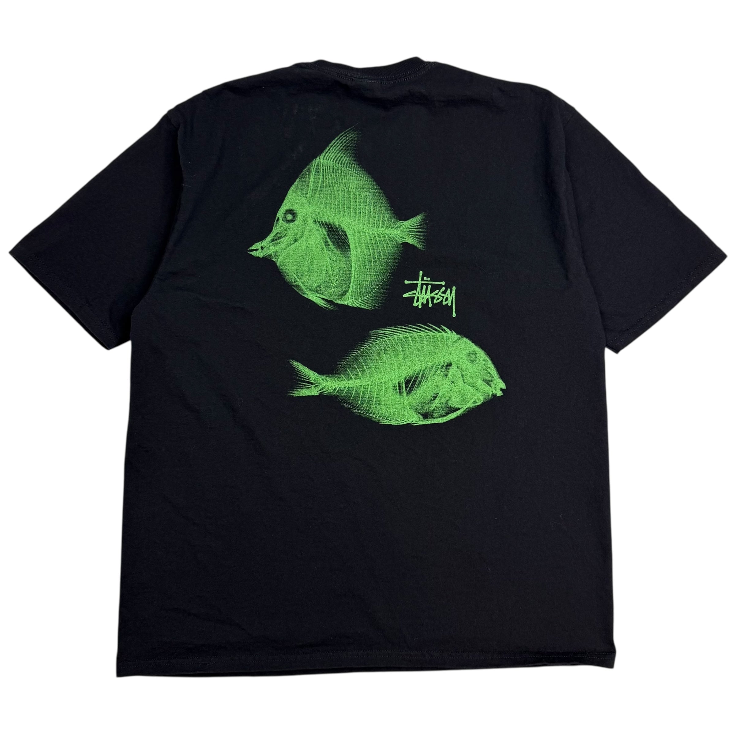 Stussy X-Ray Fishin Tee Black