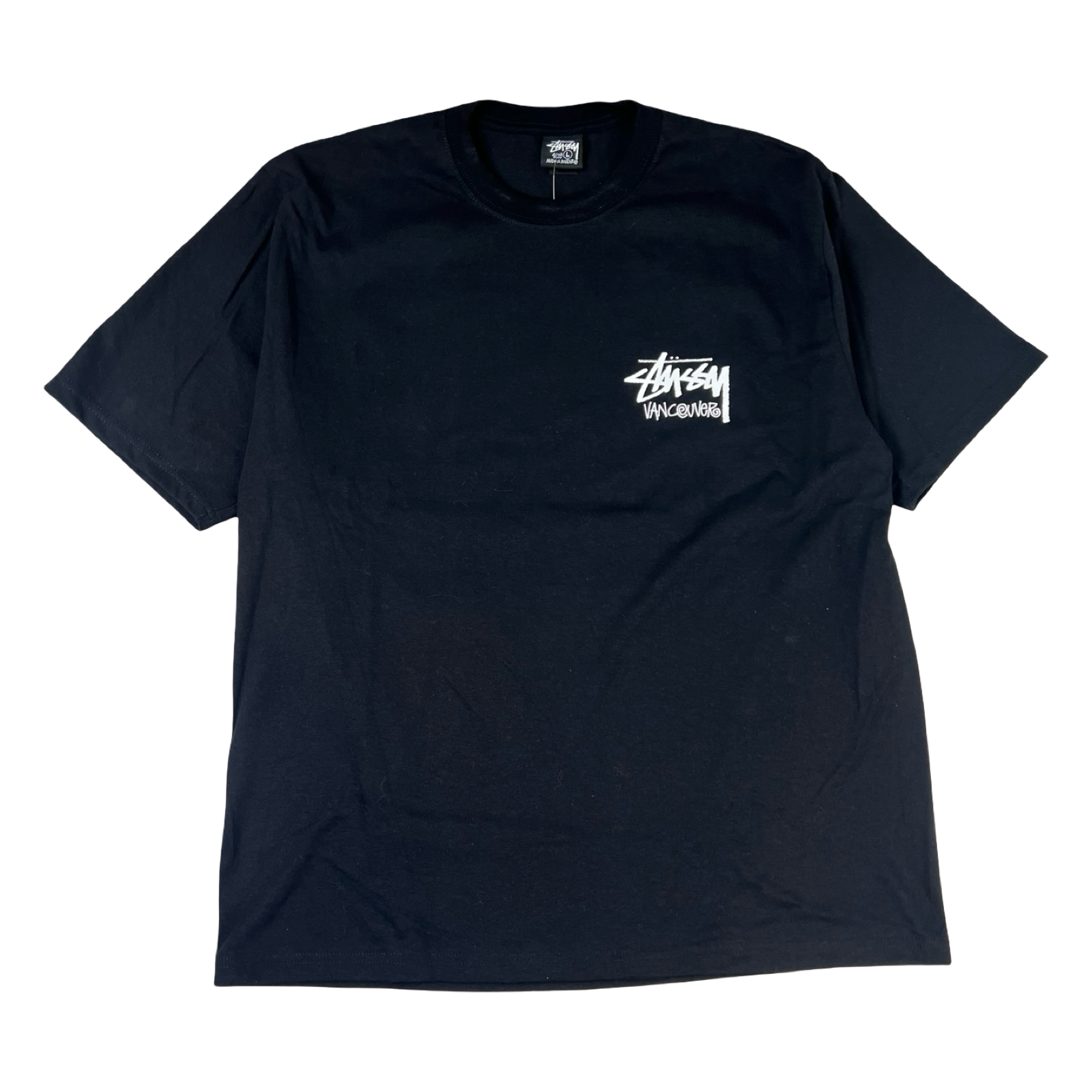 Stussy Stock Vancouver T-Shirt Black