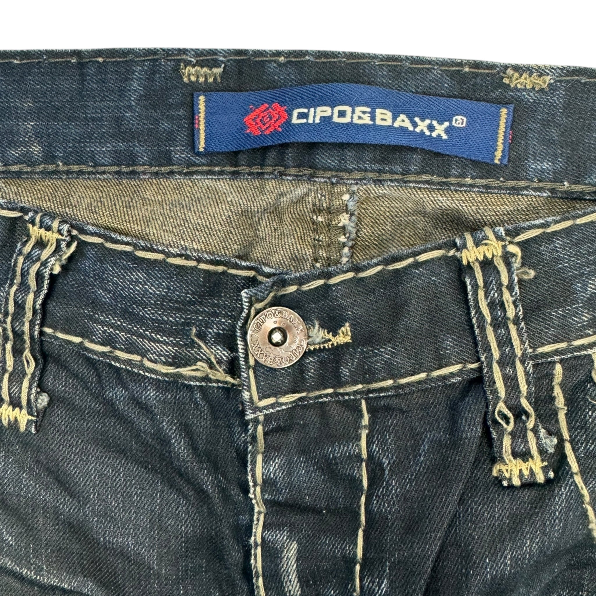 Y2K Cipo & Baxx Dark Wash Bottoms