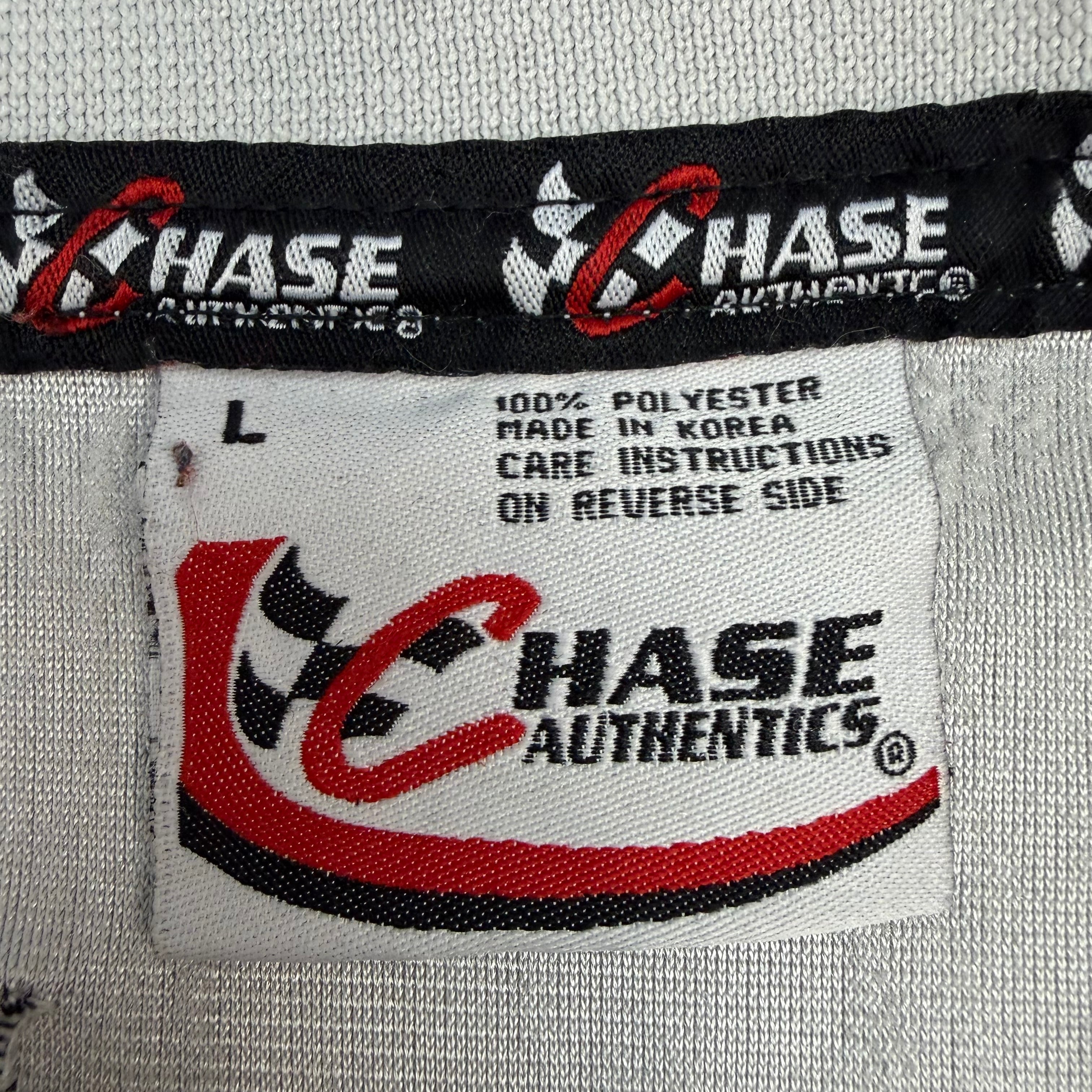 Vintage Chase Authentics Dale Earnhardt NASCAR Jersey Grey