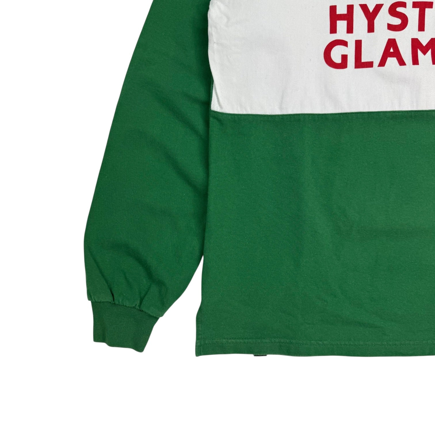 Hysteric Glamour HYS Rugby Polo Green
