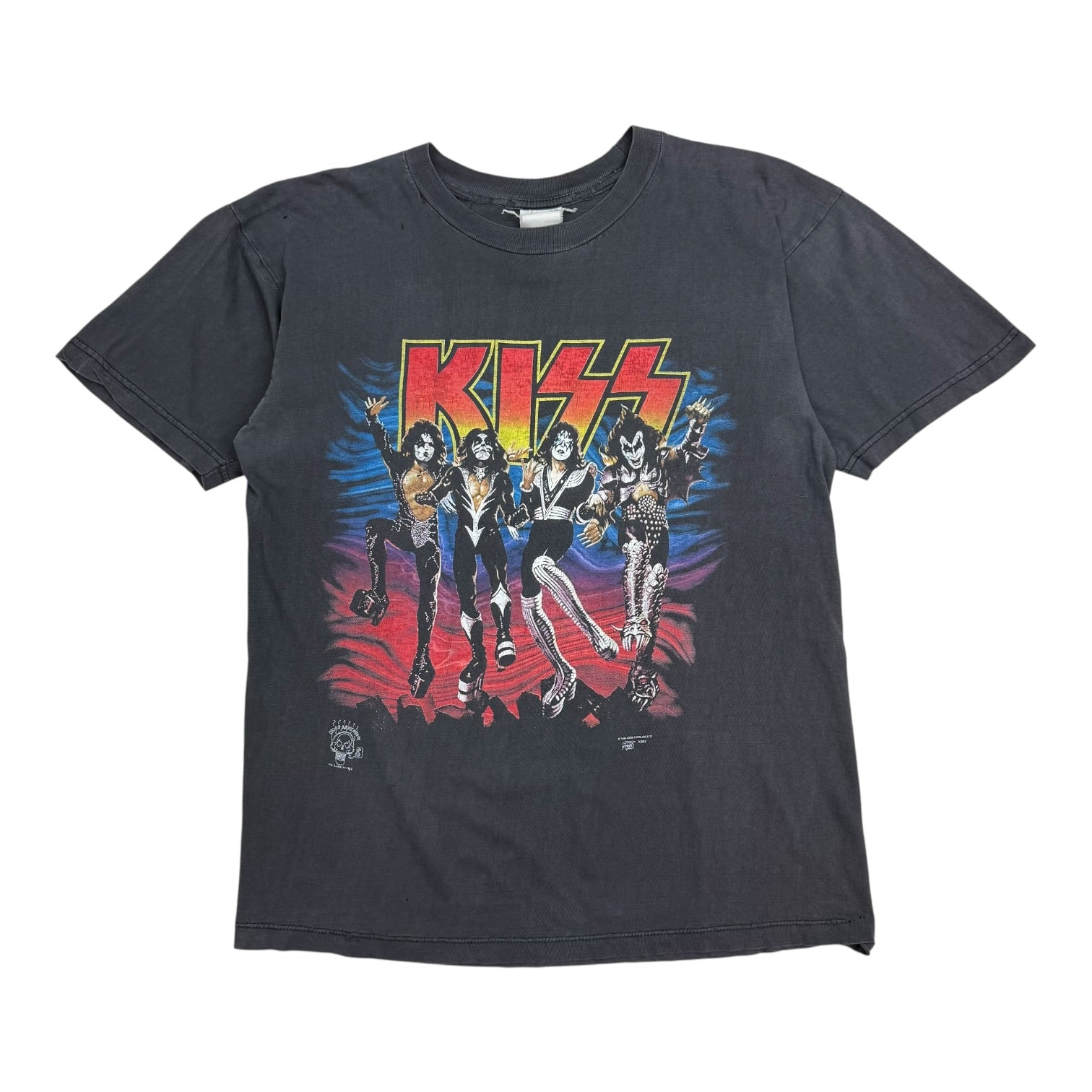1996 Kiss ‘20 Years Of Destruction’ Tee Black