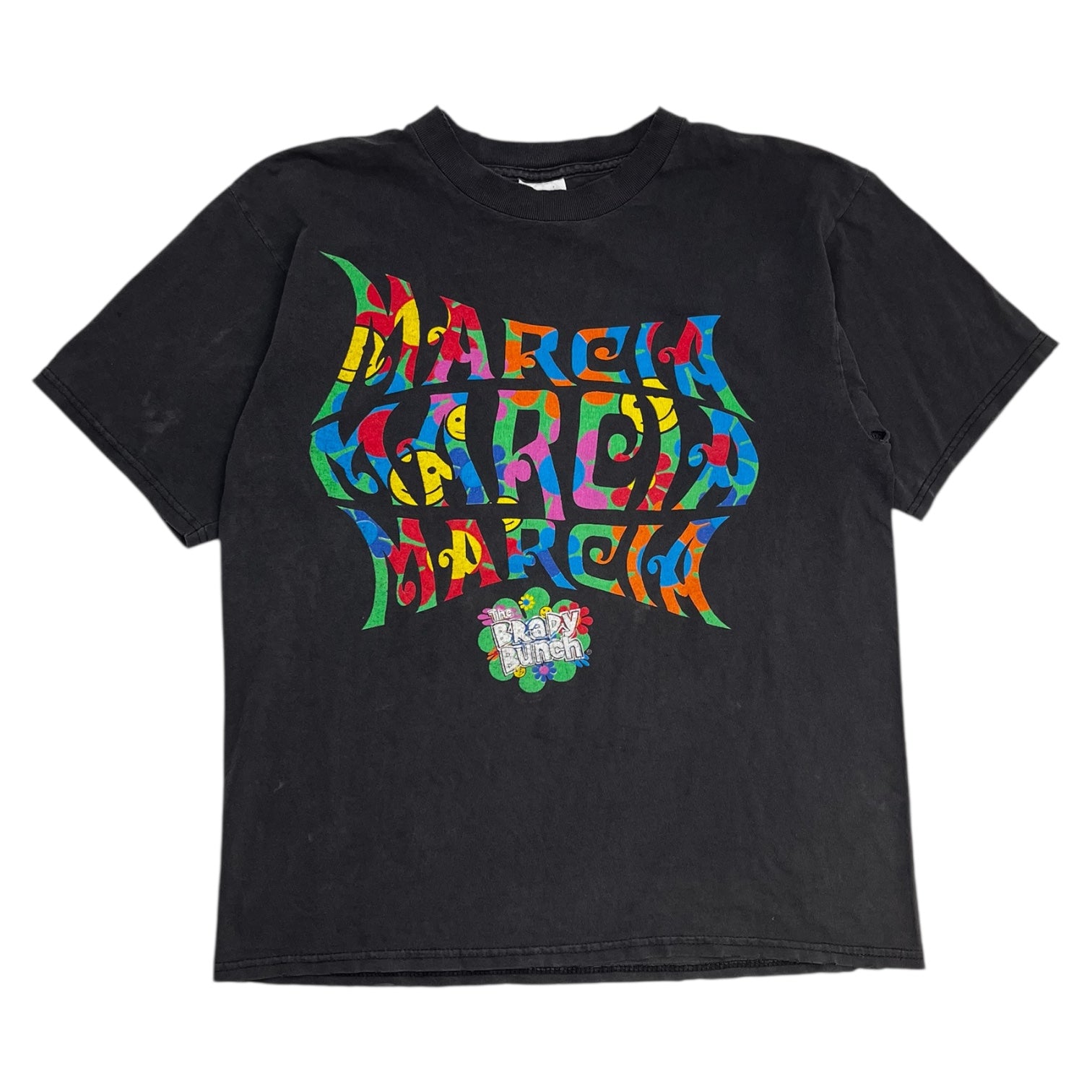 Vintage The Brady Bunch "Marcia" T-shirt Faded Black