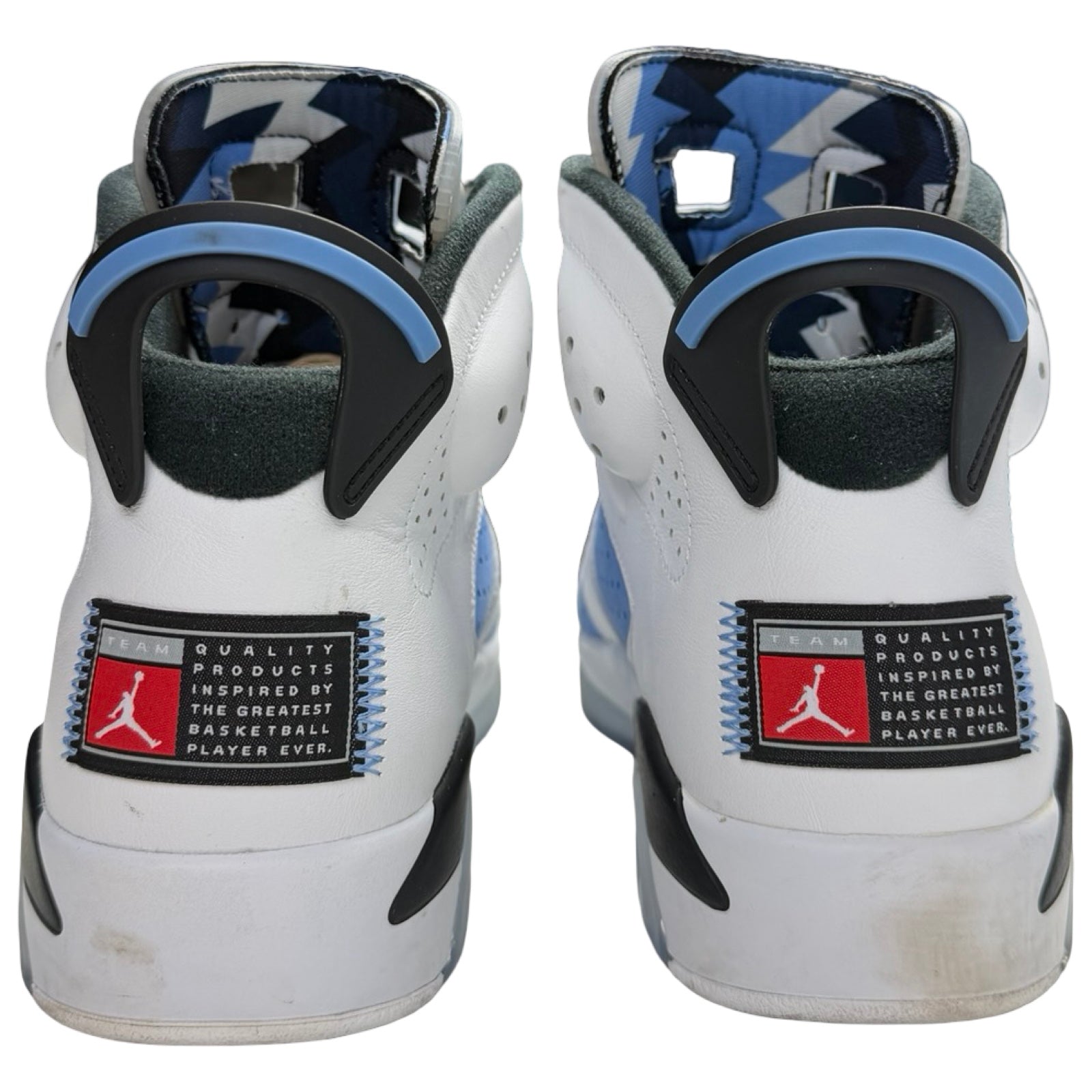 Jordan 6 UNC White (Used)
