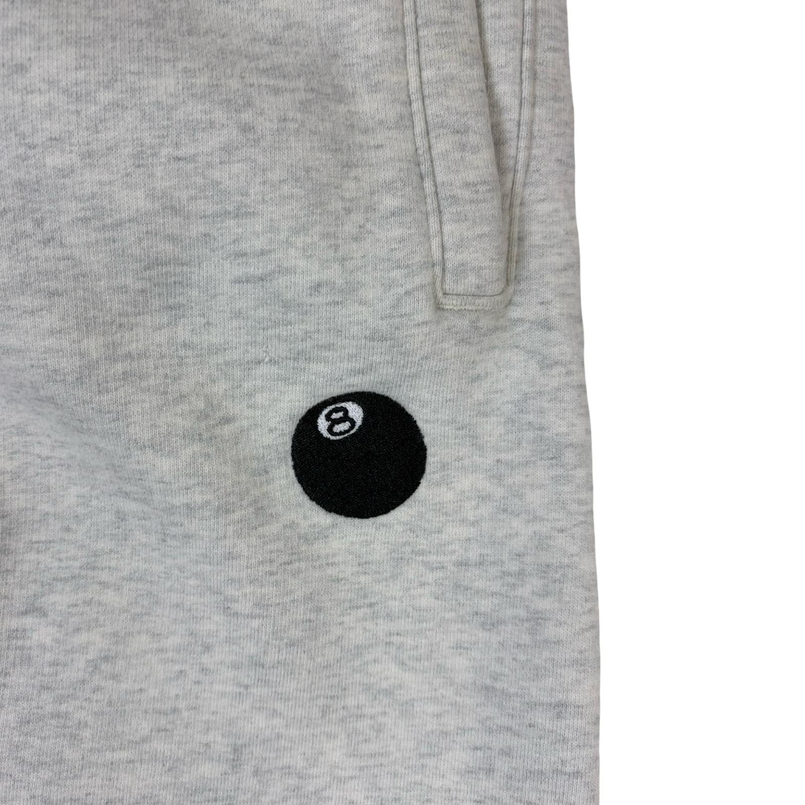 Stussy Appliqué 8 Ball Sweatpants Grey