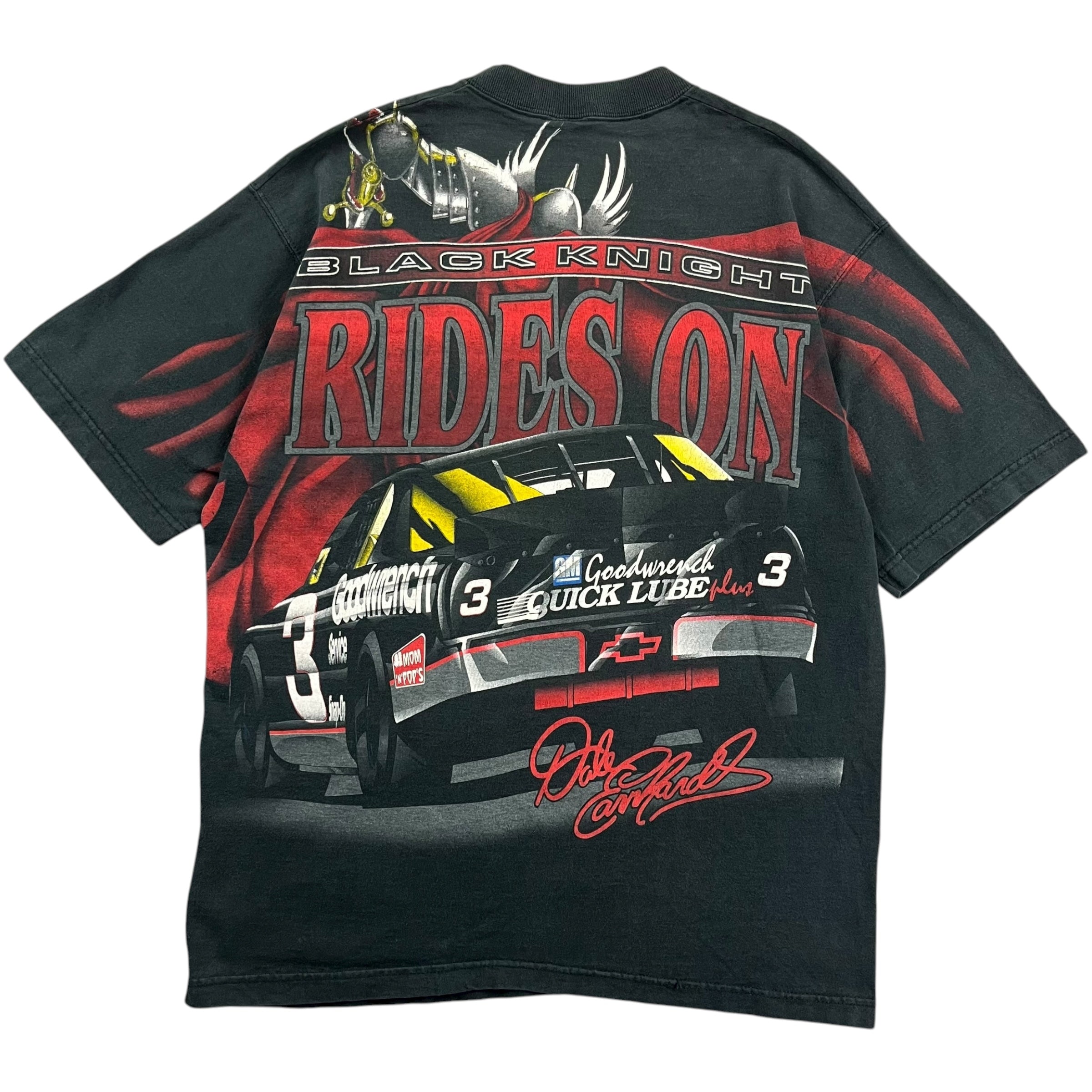 Vintage Dale Earnhardt Jr. Black Knight Tee Grey