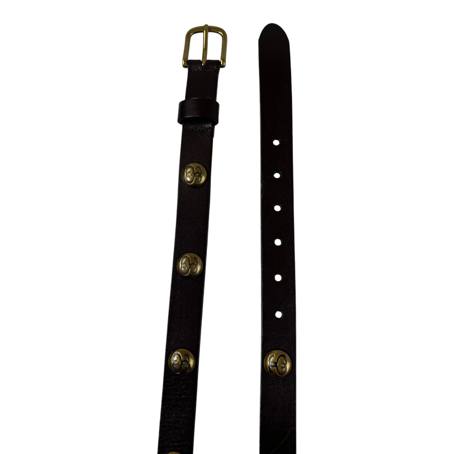Stussy SS Link Leather Studded Belt
