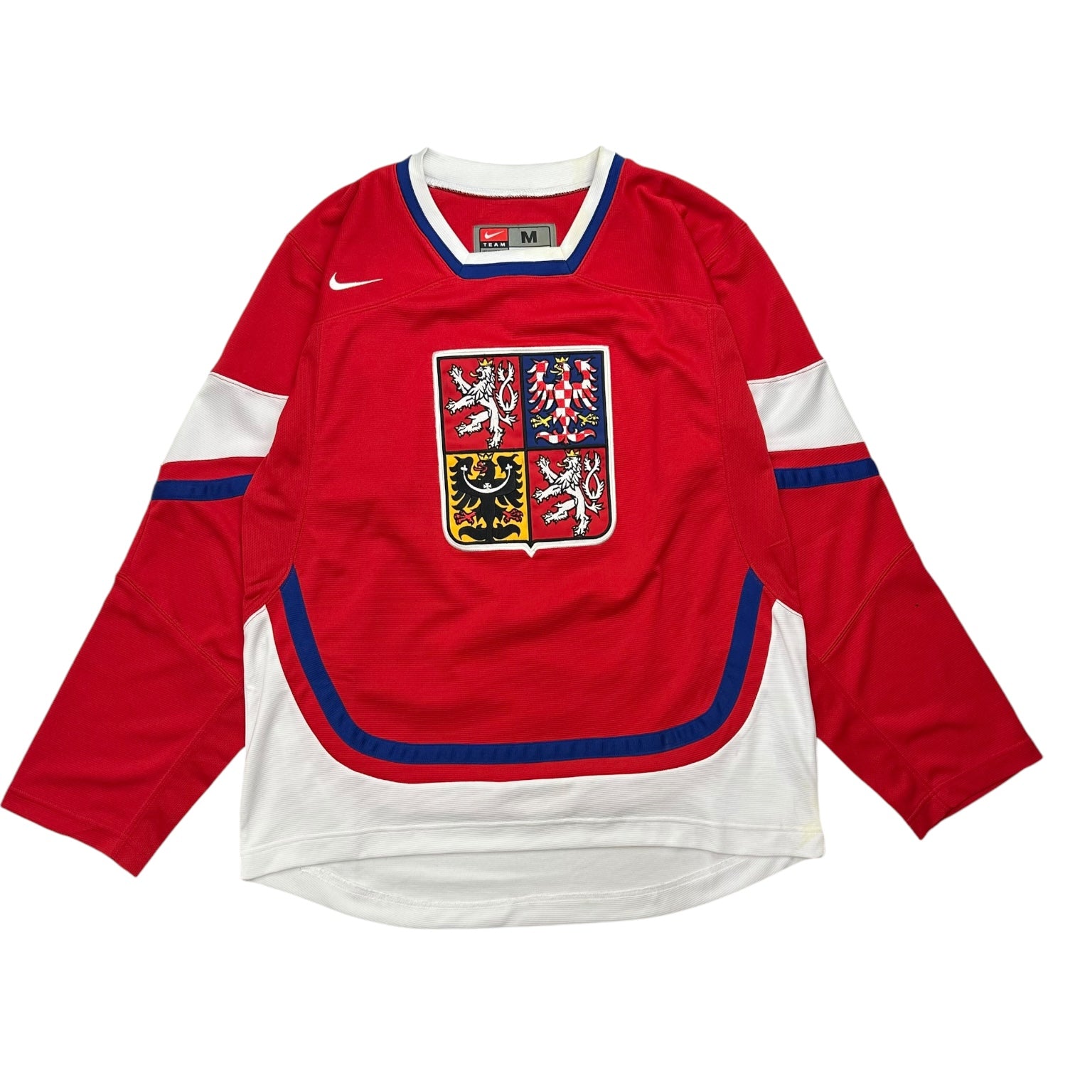 Vintage Nike Czech Republic National Team Hockey Jersey