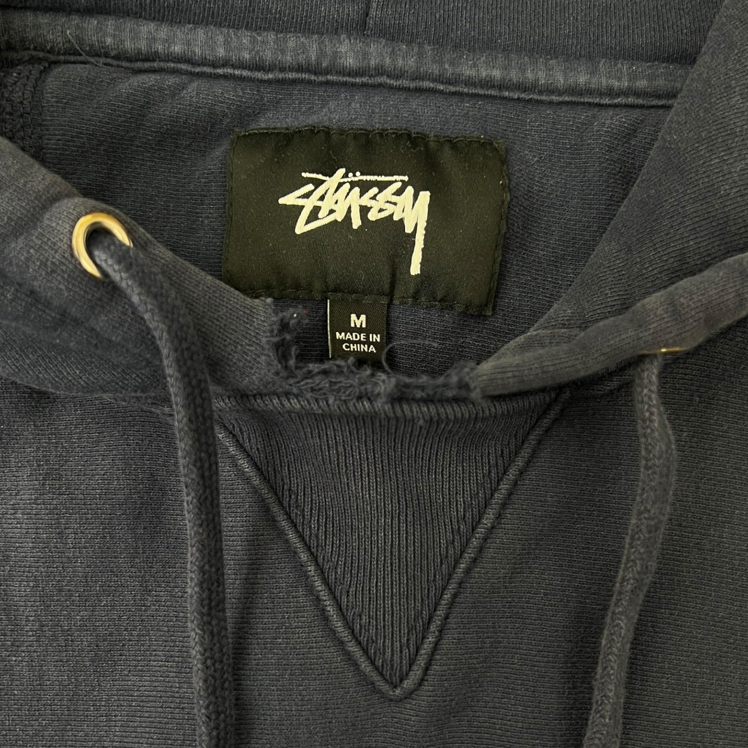 Stussy Terry Cloth Pullover Navy