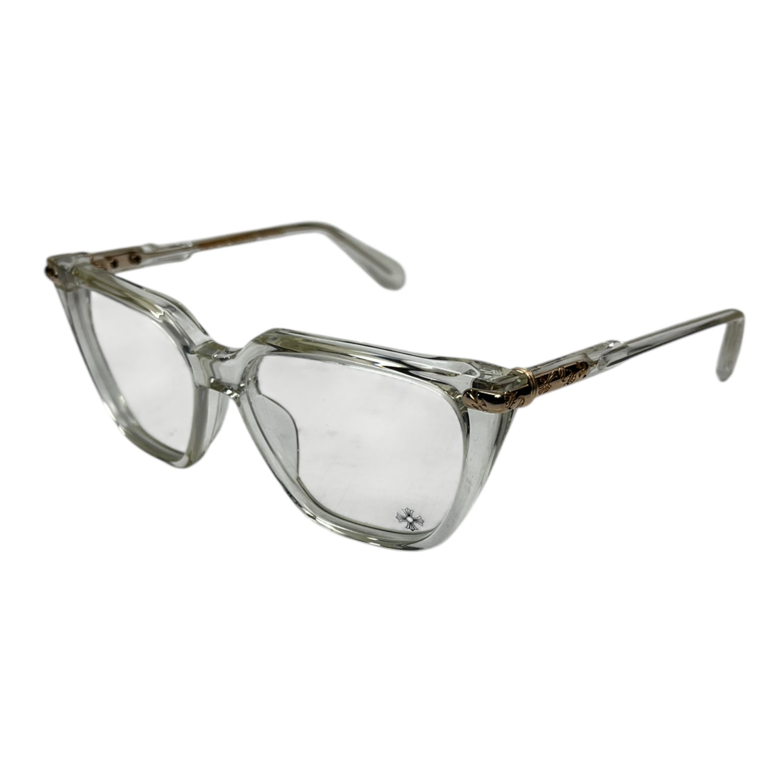 Chrome Hearts E56 Crystal Lens Glasses