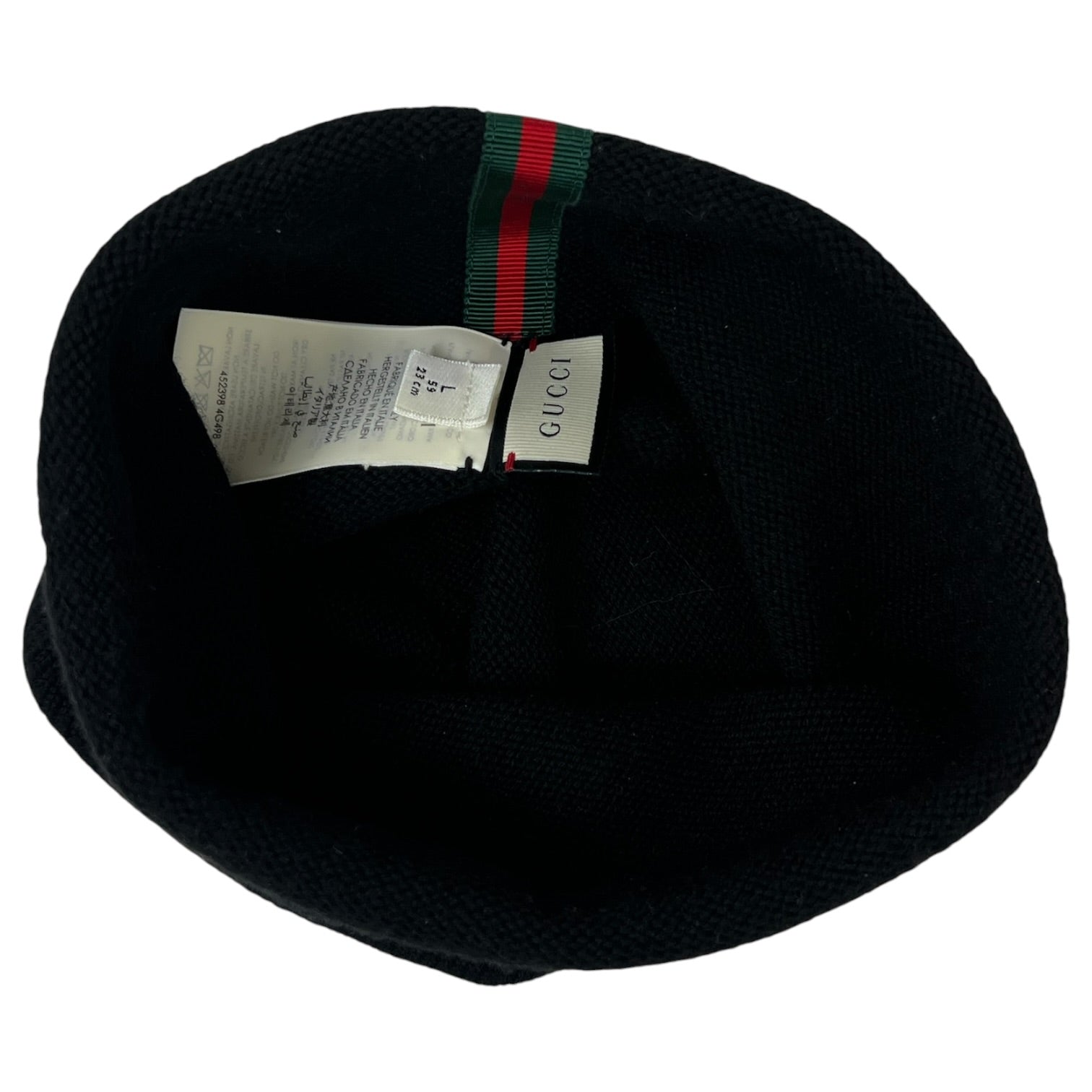 Gucci Wool Beanie Black