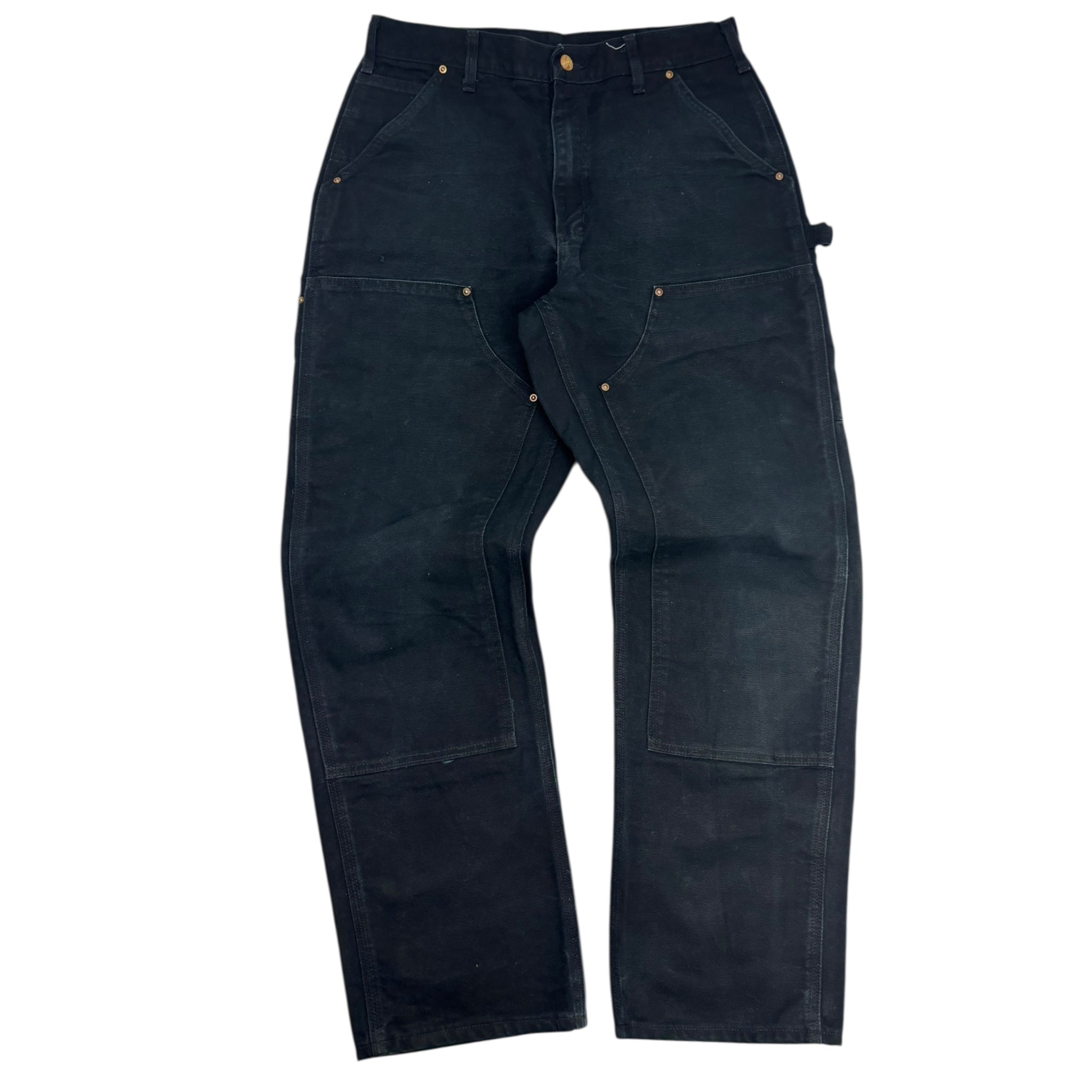 Vintage Carhartt Black Double Knee Bottoms