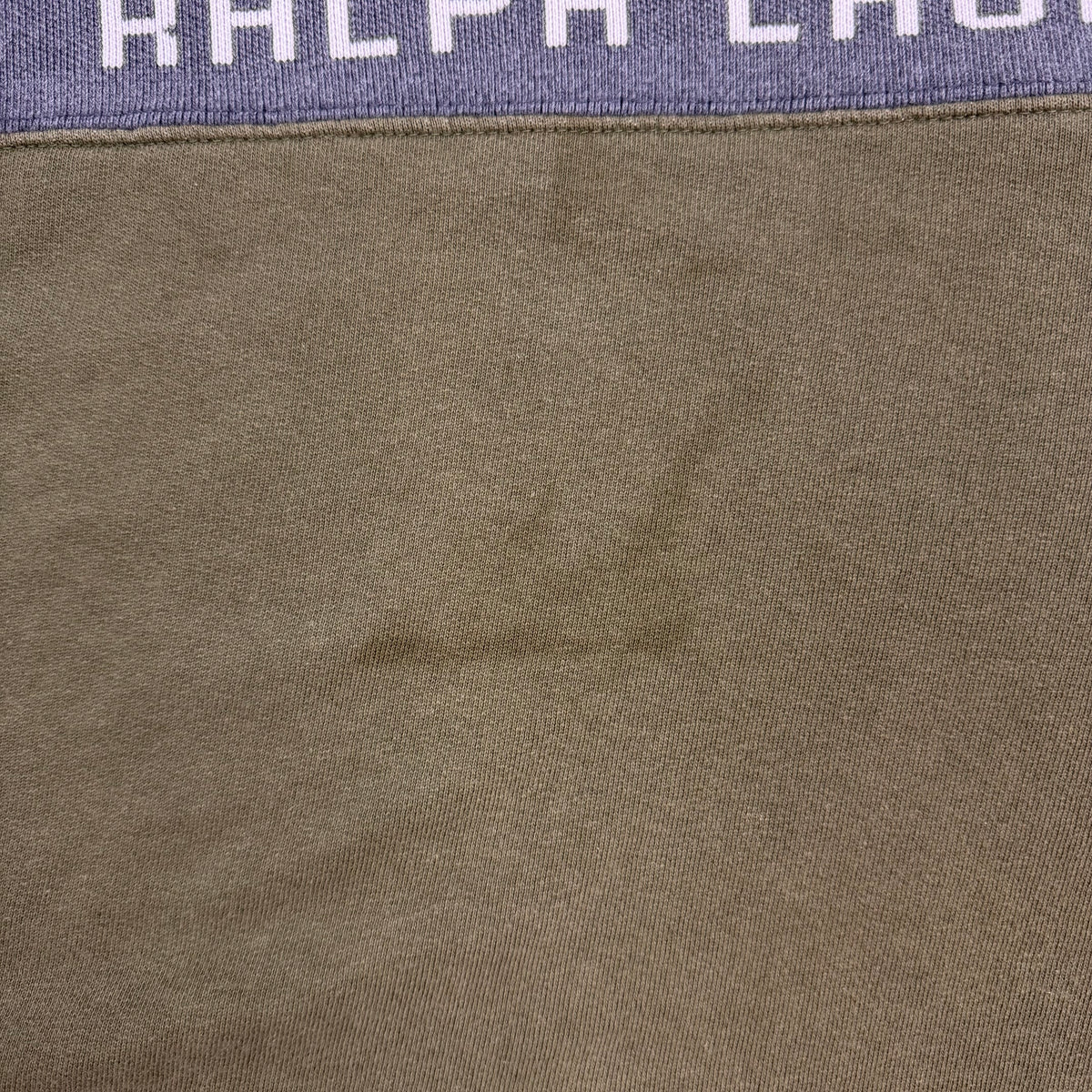 Vintage Chaps Ralph Lauren Spellout Crewneck Green