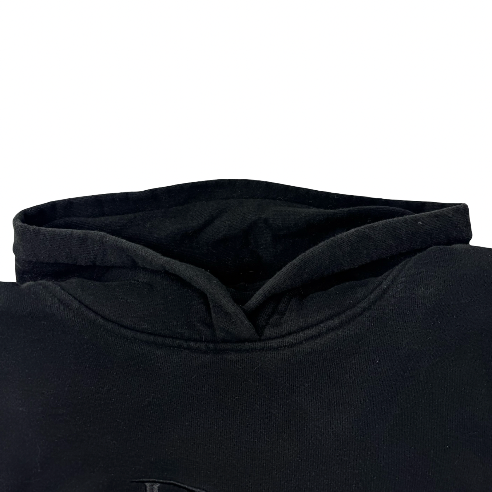 Dime Tonal Embroider Hoodie Black