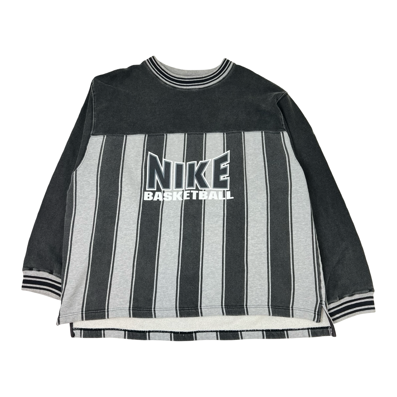 Vintage Nike Basketball Striped Sweatshirt