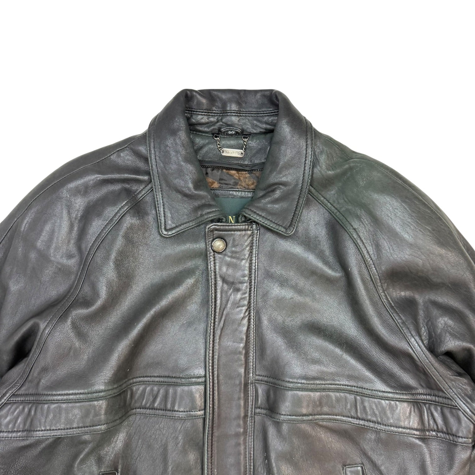 Vintage Danier Leather Jacket Black
