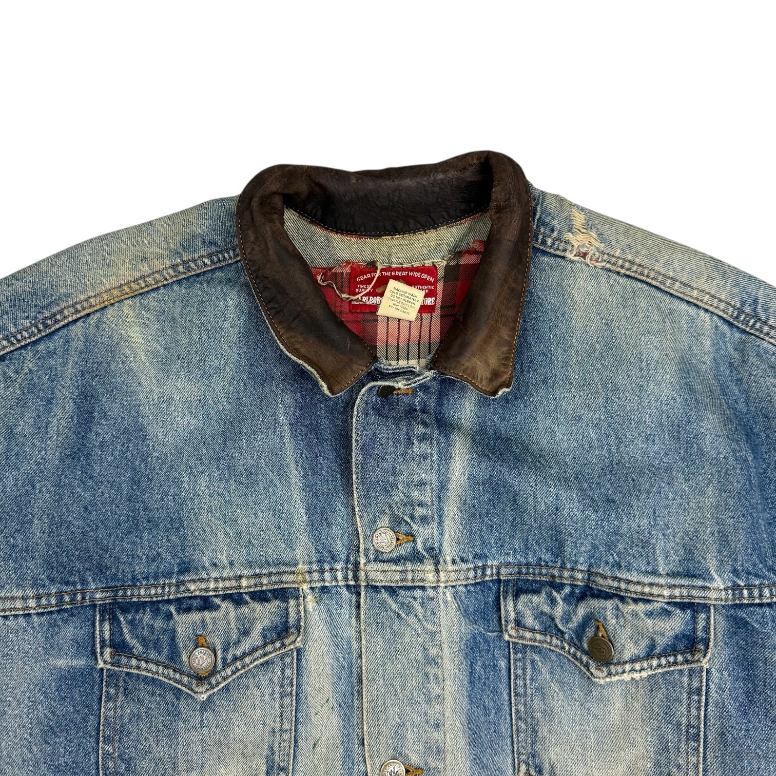 Vintage Marlboro Country Store Denim Jacket Regular Wash