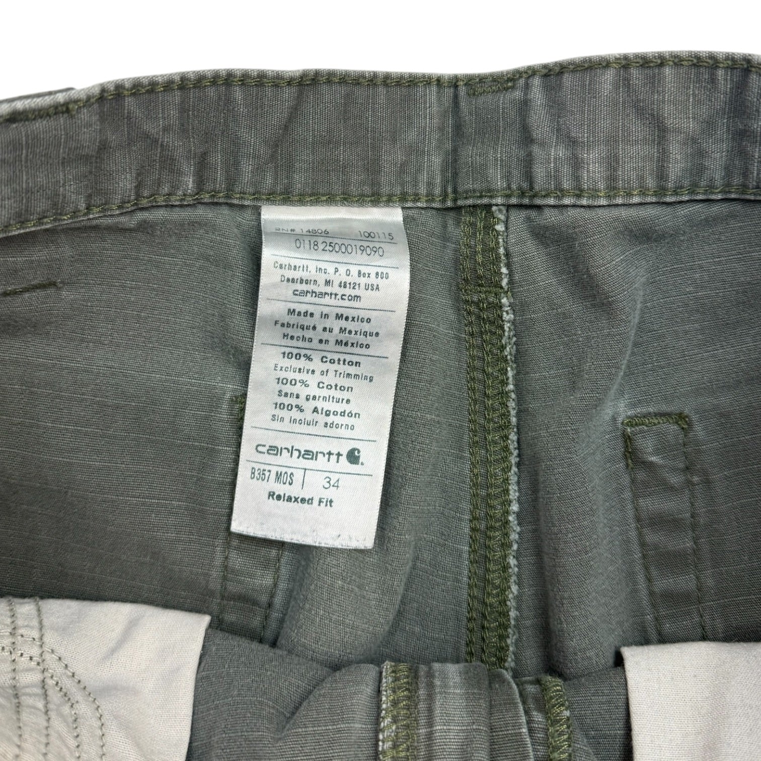 Vintage Carhartt Cargo Shorts Green