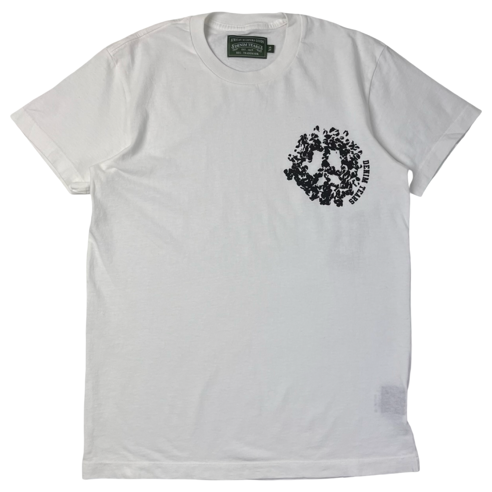 Denim Tears University Tee White/Black