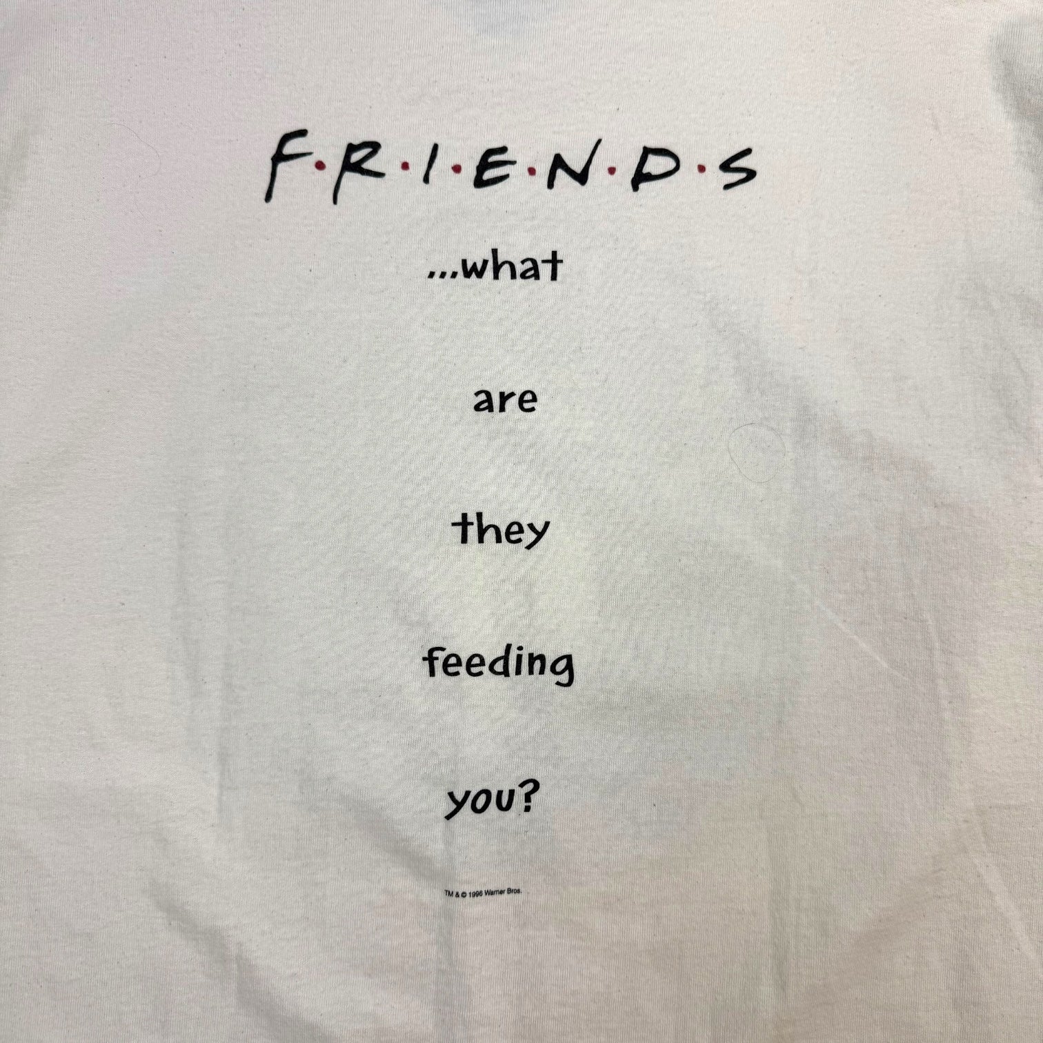 1996 Friends ‘Smelly Cat’ Tee Cream