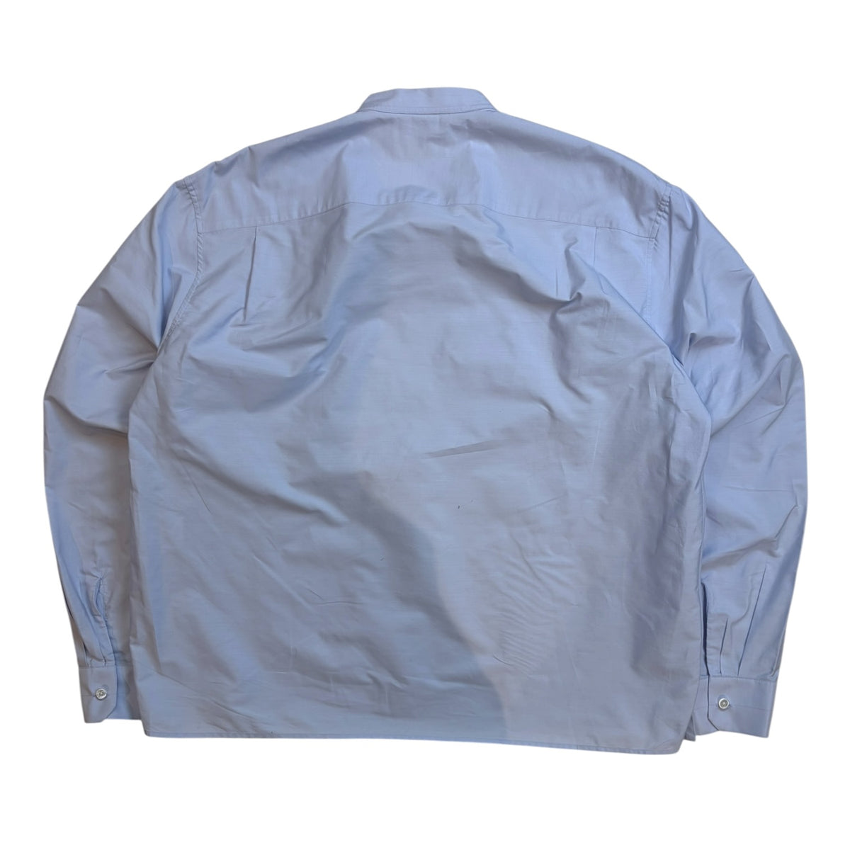 Lemaire Wrap-Over Shirt Light Blue