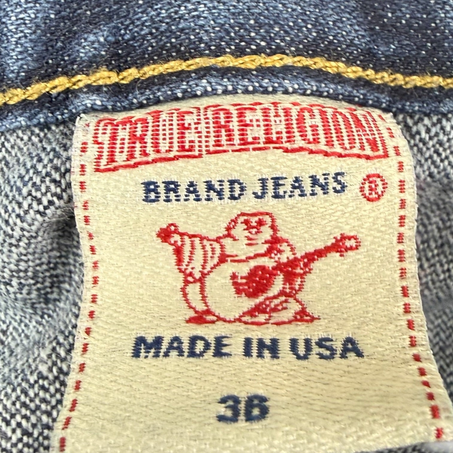 Vintage True Religion Billy Denim Pants Dark Wash