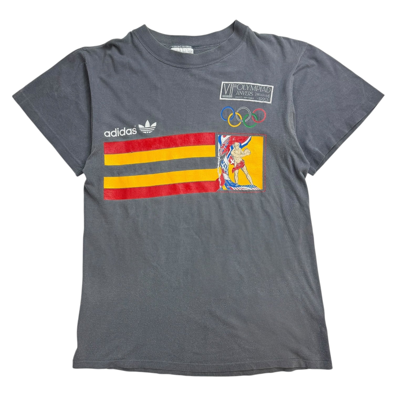 1976 Adidas Montreal Olympics Tee Grey