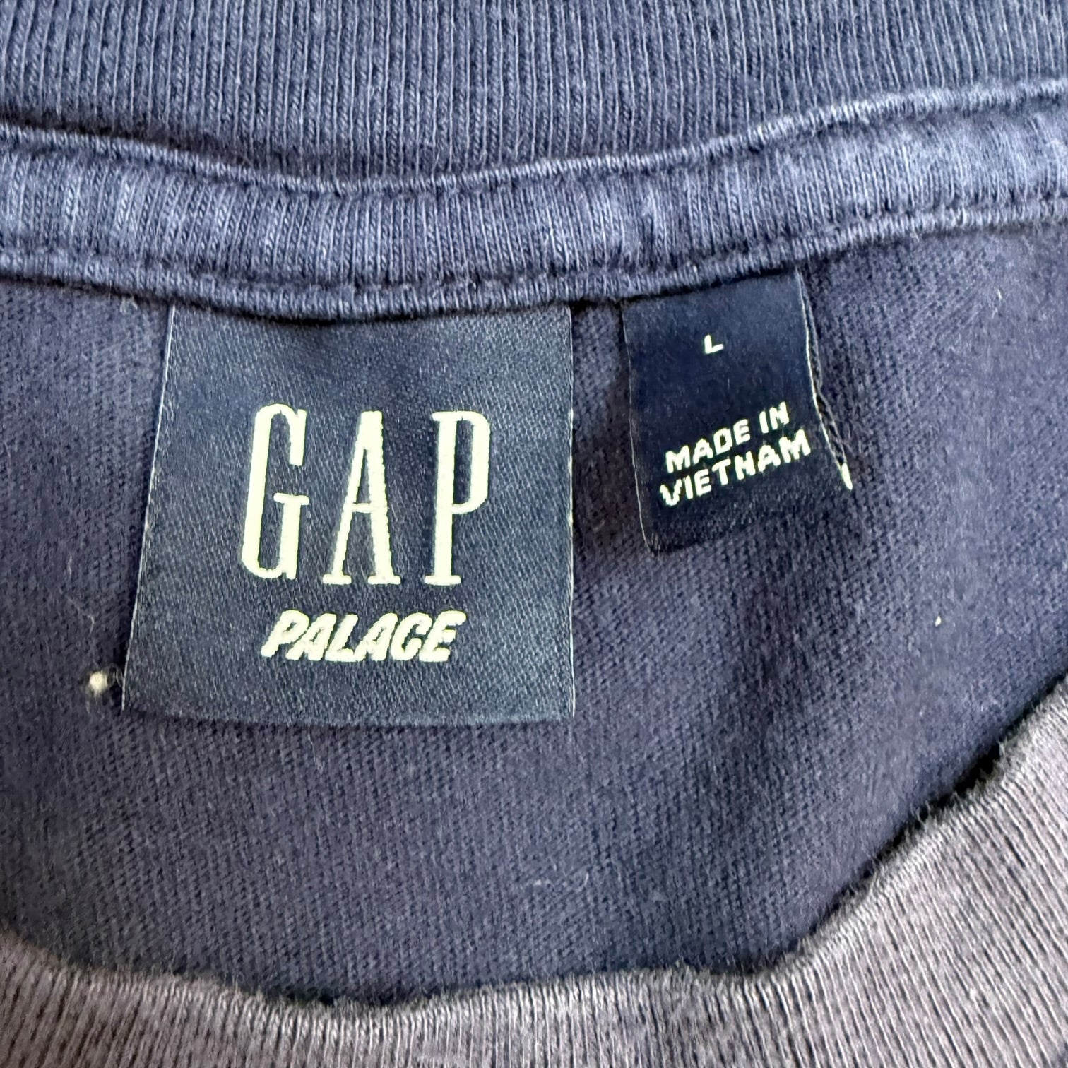Palace x GAP Tee Navy Blue