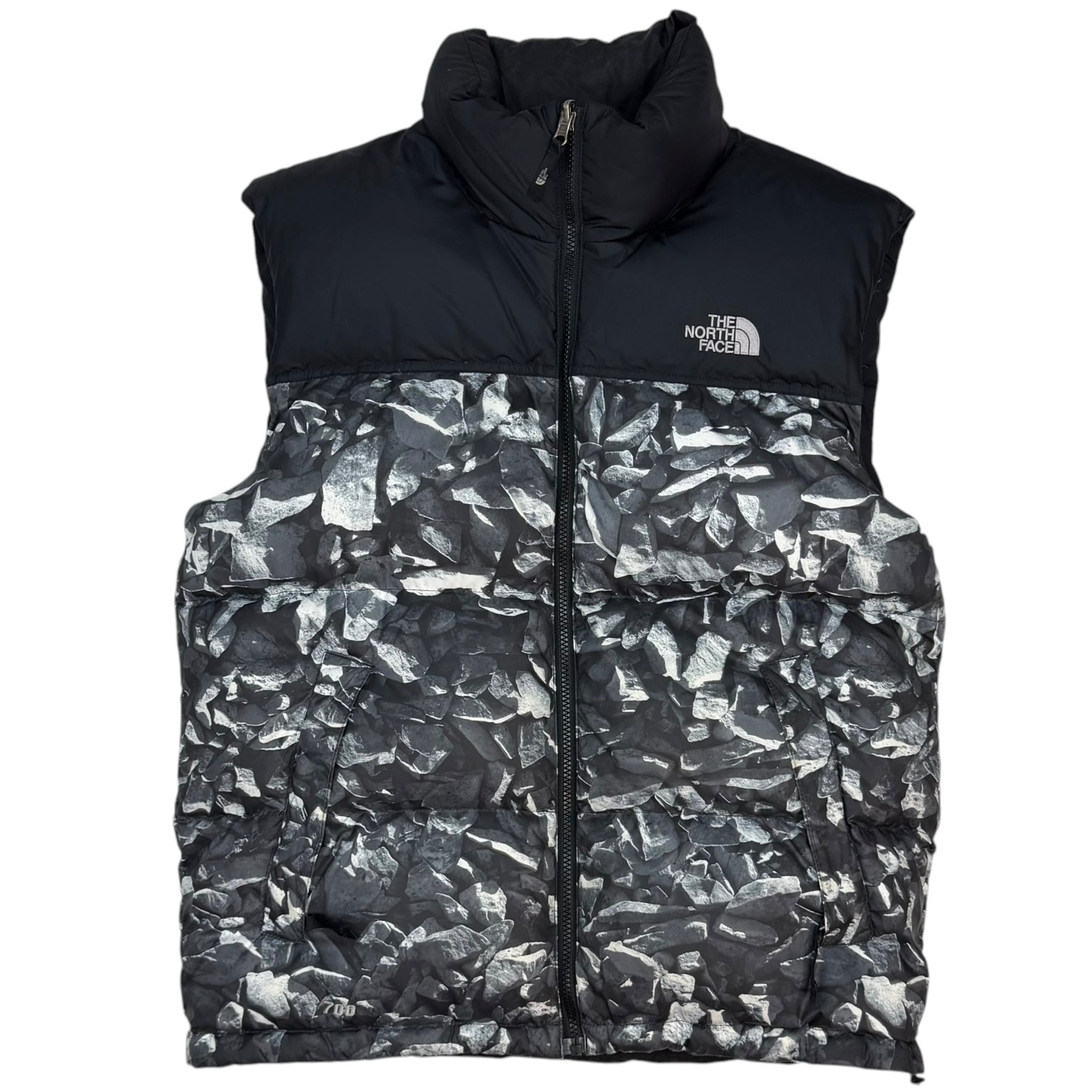 The North Face Nuptse 700 Vest Rock Grey