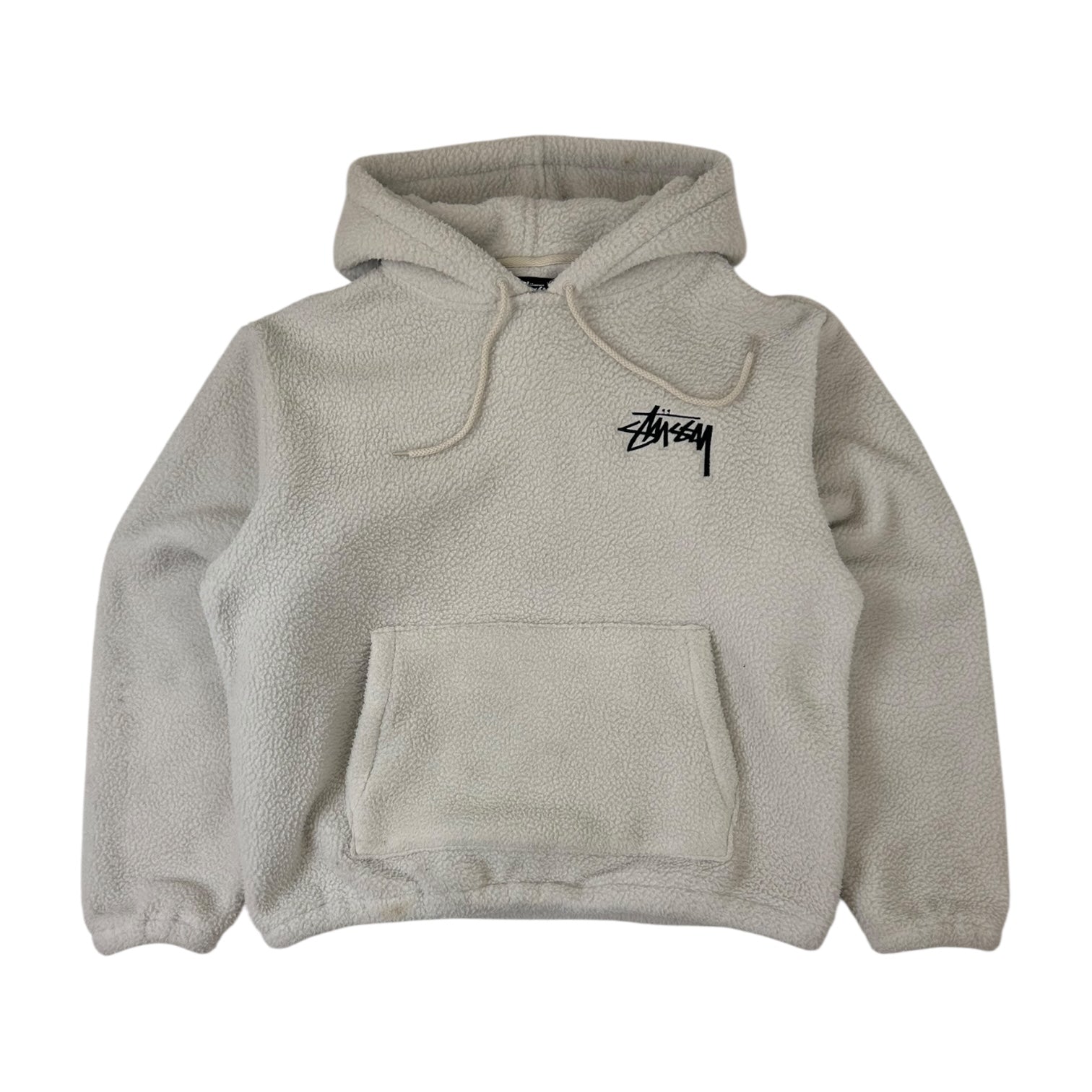 Stussy Bronson Sherpa Hoodie Bone