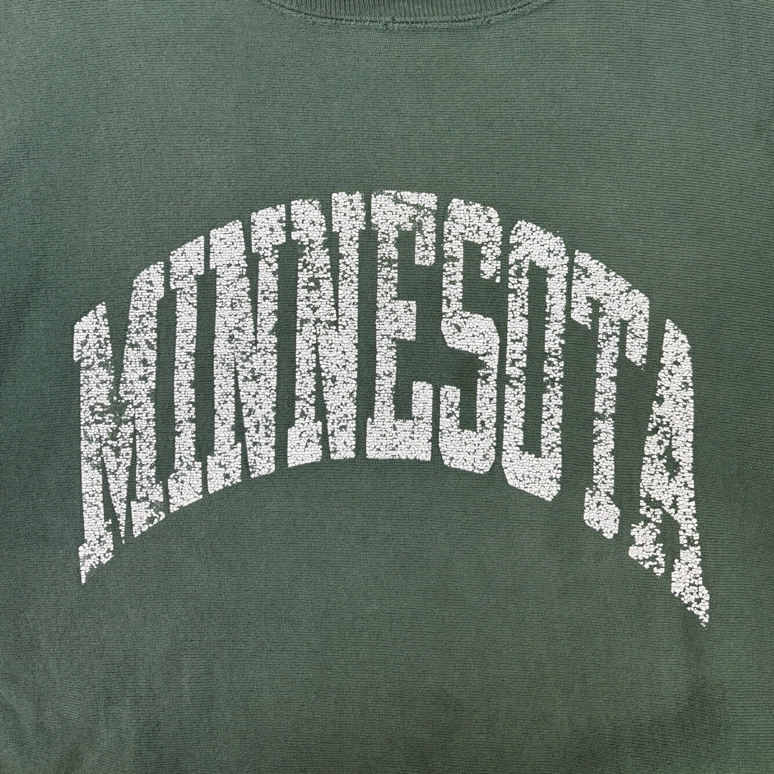 Vintage Champion Reverse Weave Sweatshirt “Minnesota” Green