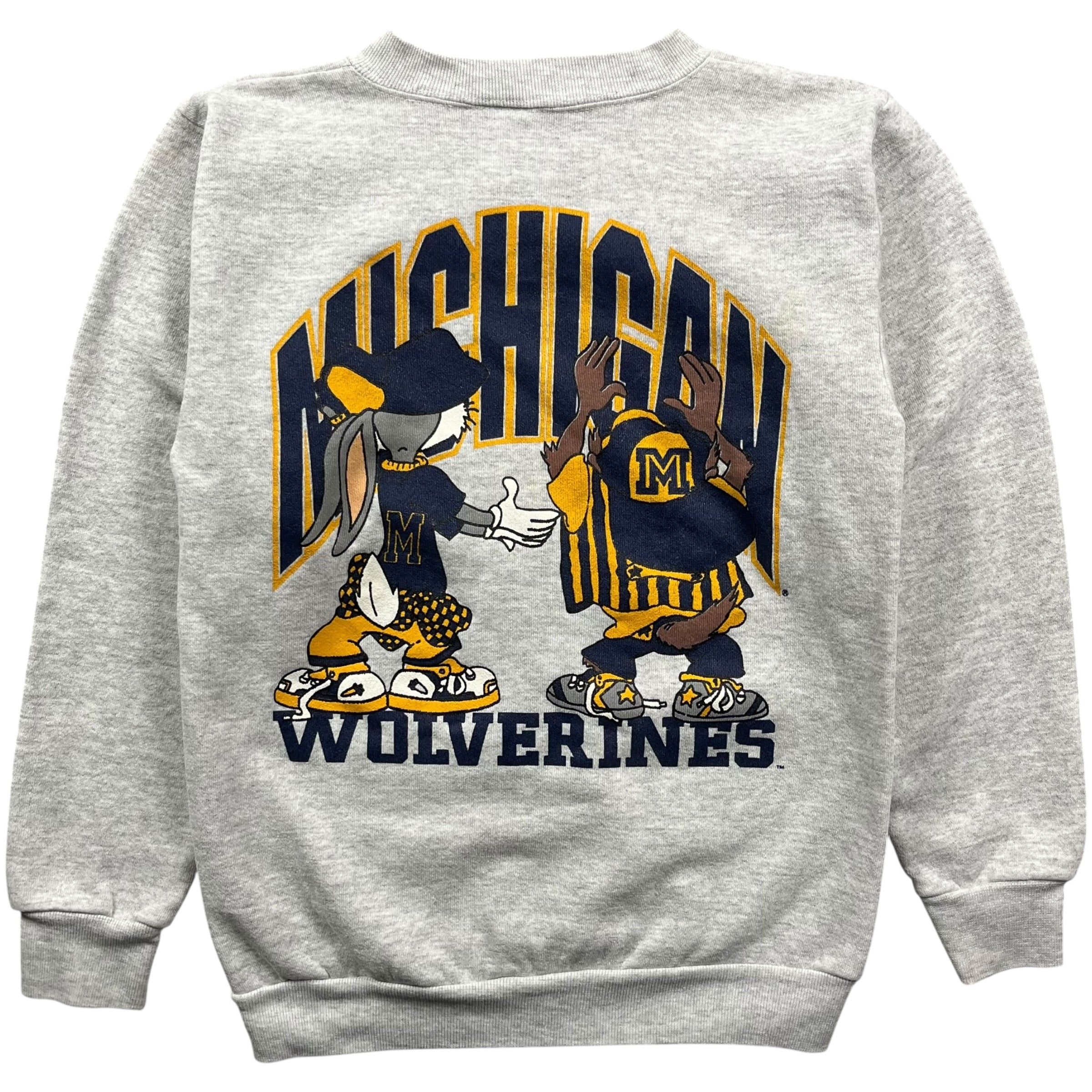 1993 Looney Tunes Michigan Wolverines Light Grey