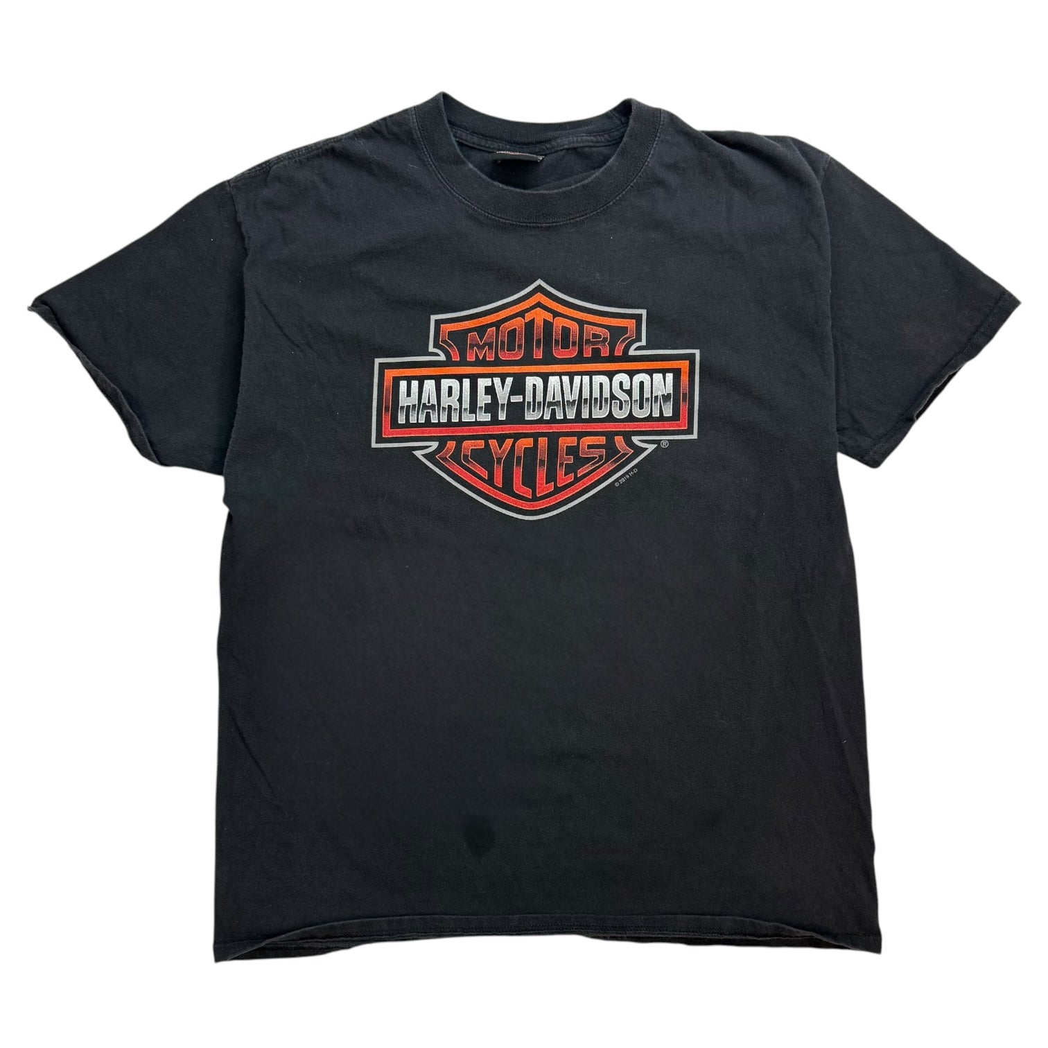 Vintage Harley Davidson Of Banff Tee Black