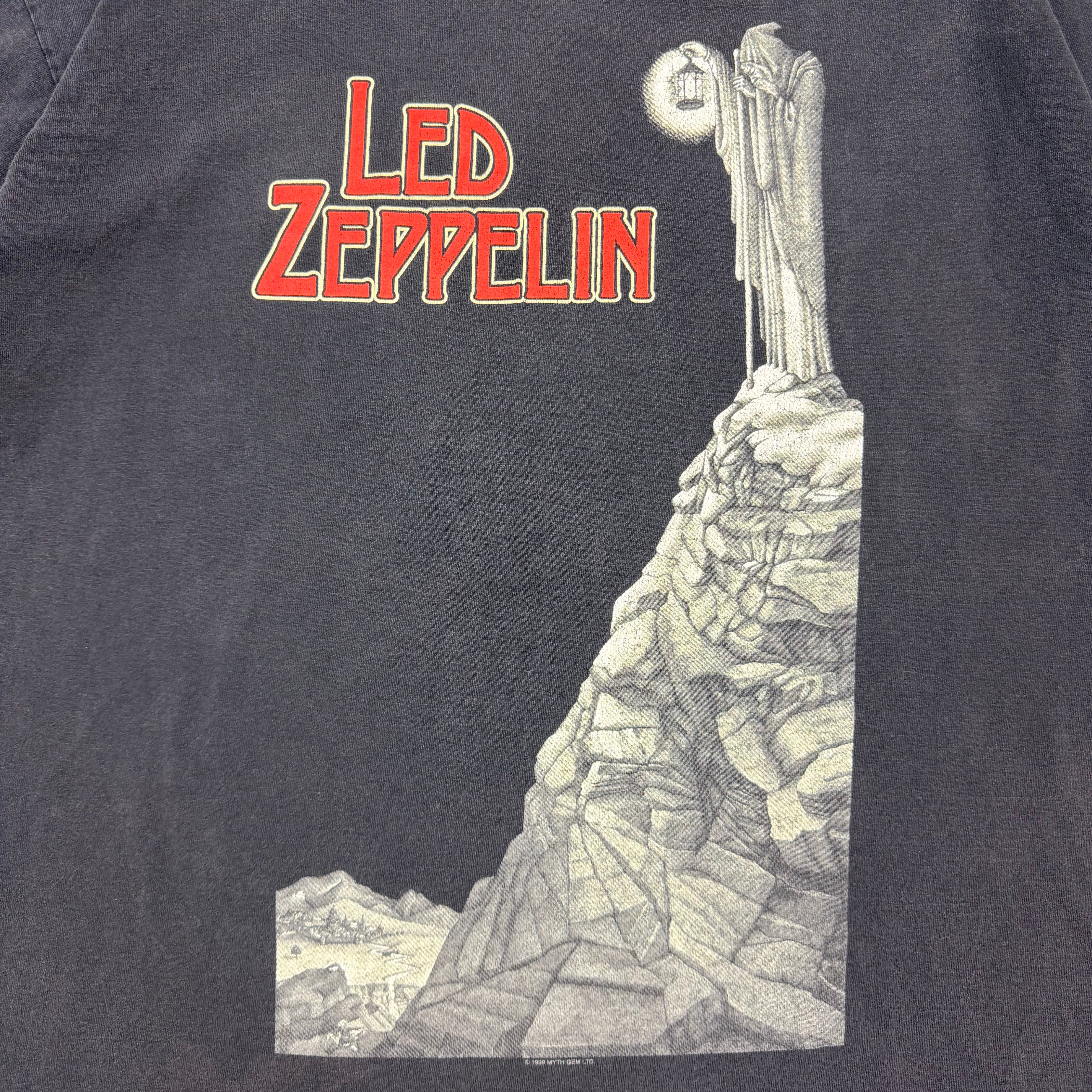 1999 Led Zeppelin The Hermit Tee Black