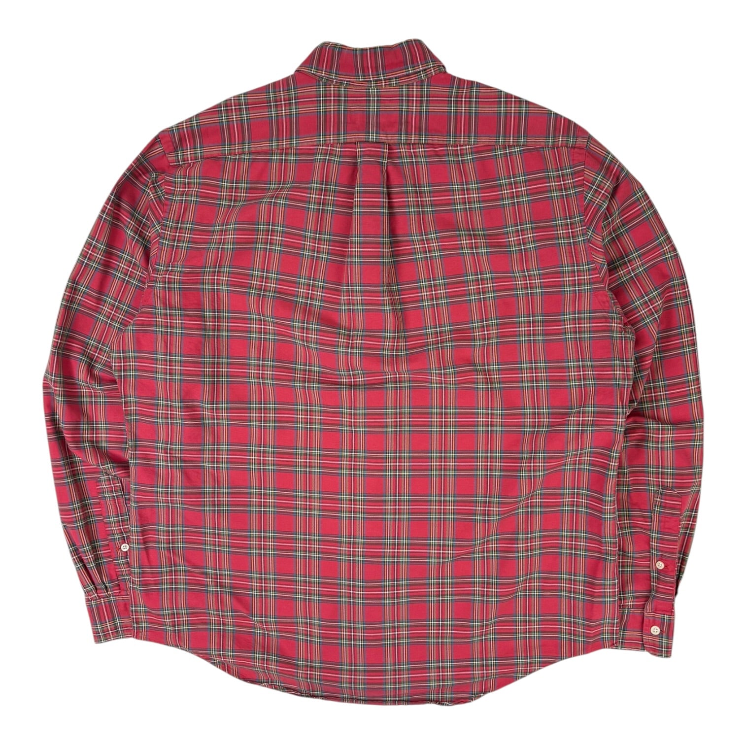 Ralph Lauren Plaid Button Up Shirt Red
