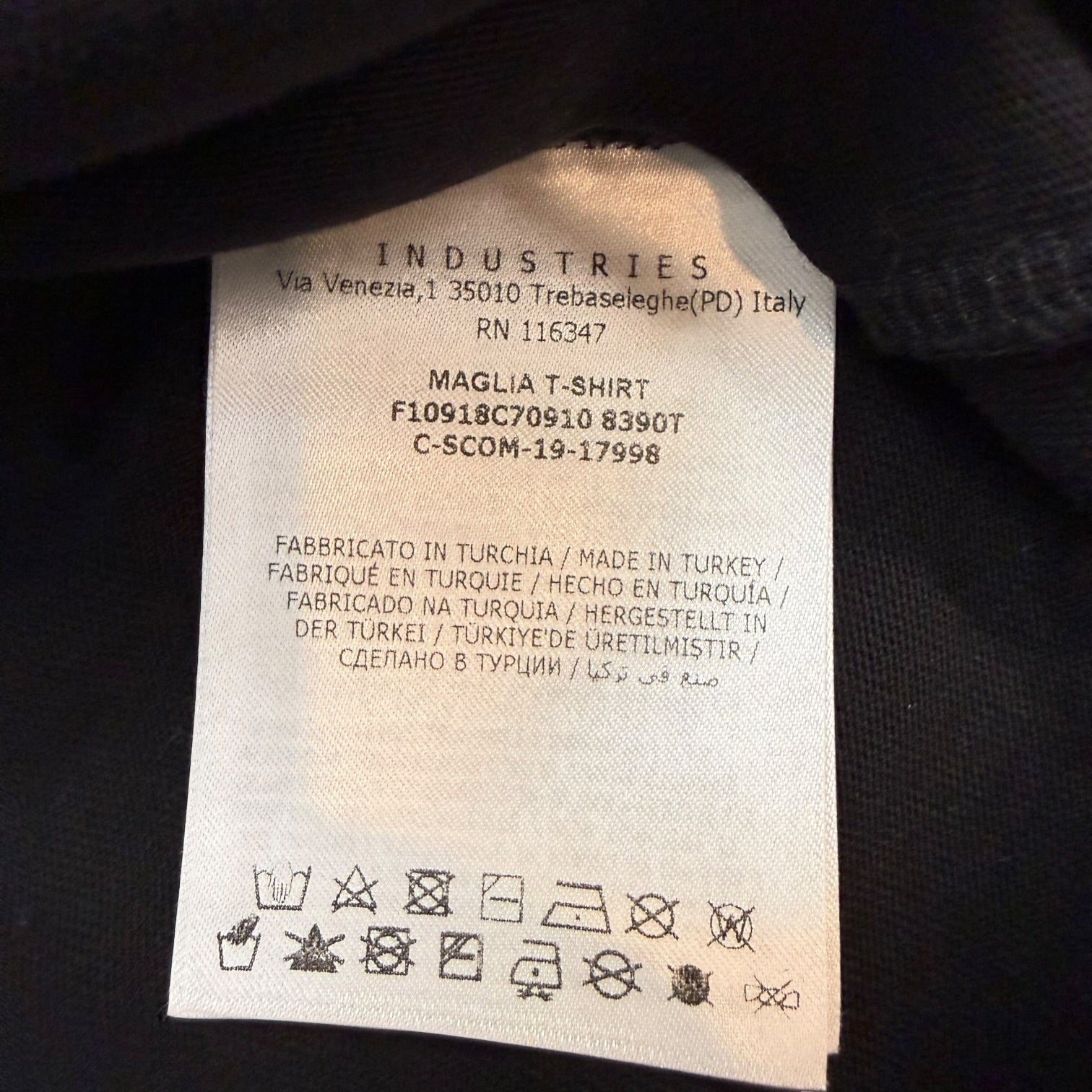 Moncler Maglia Tee Black