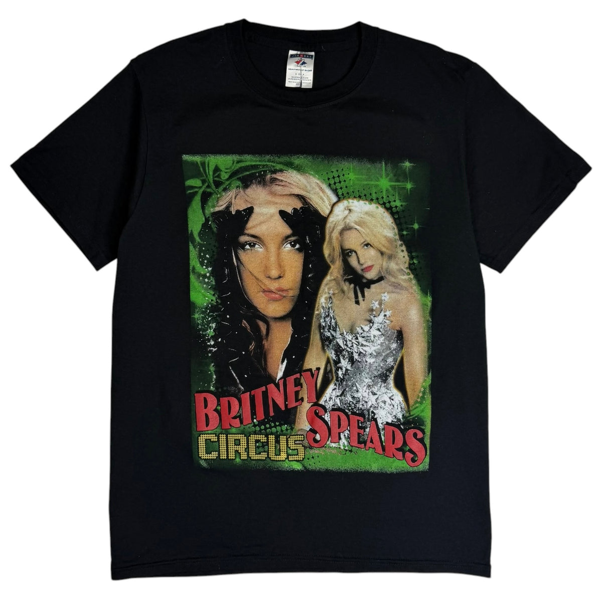 2009 Britney Spears Circus Tour Tee Black
