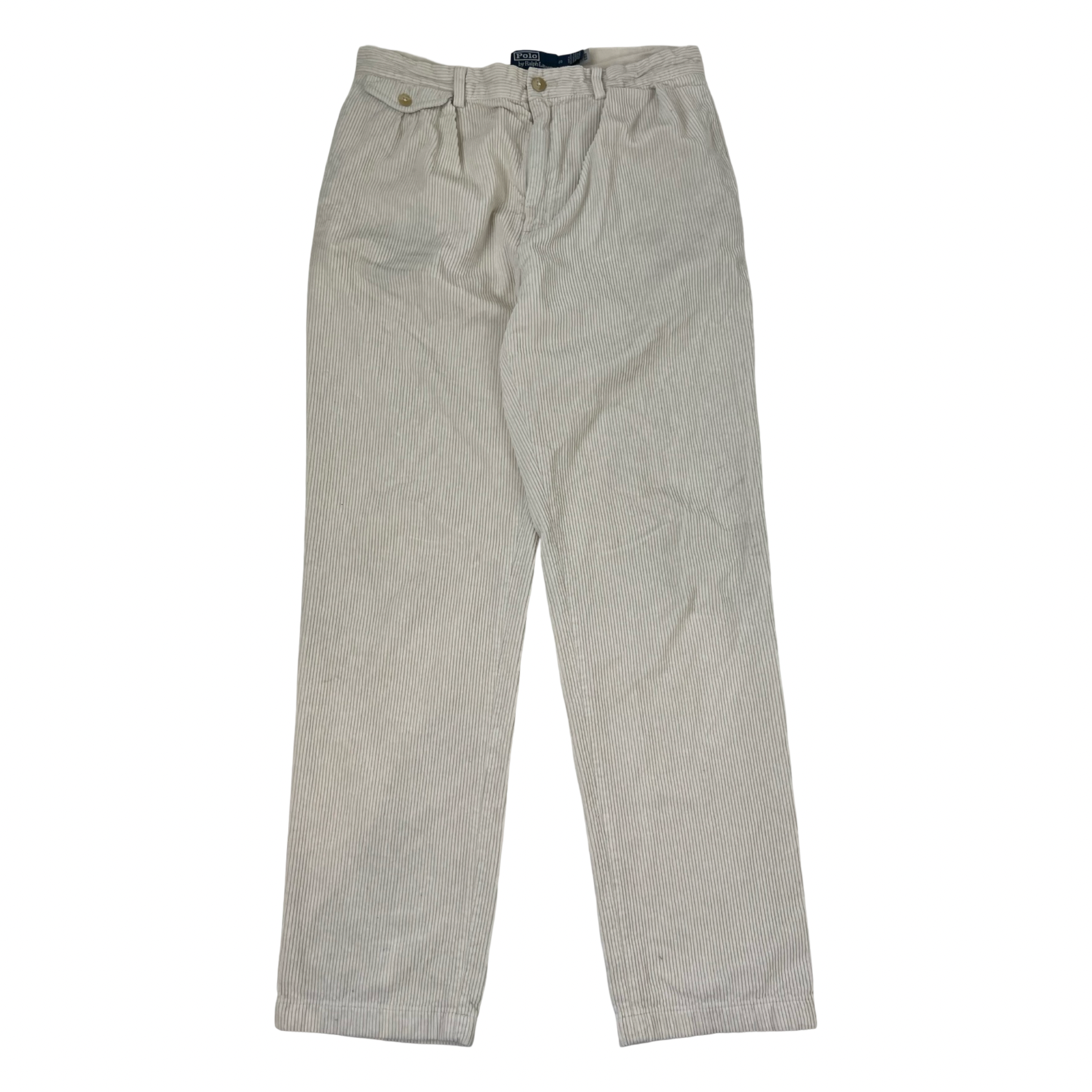 Vintage Polo Ralph Lauren Tyler Pant Corduroy Chinos White