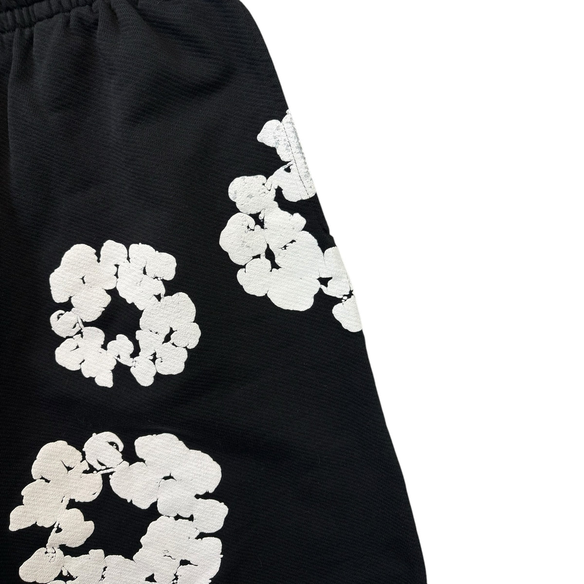 Denim Tears Cotton Wreath Sweatshorts Black