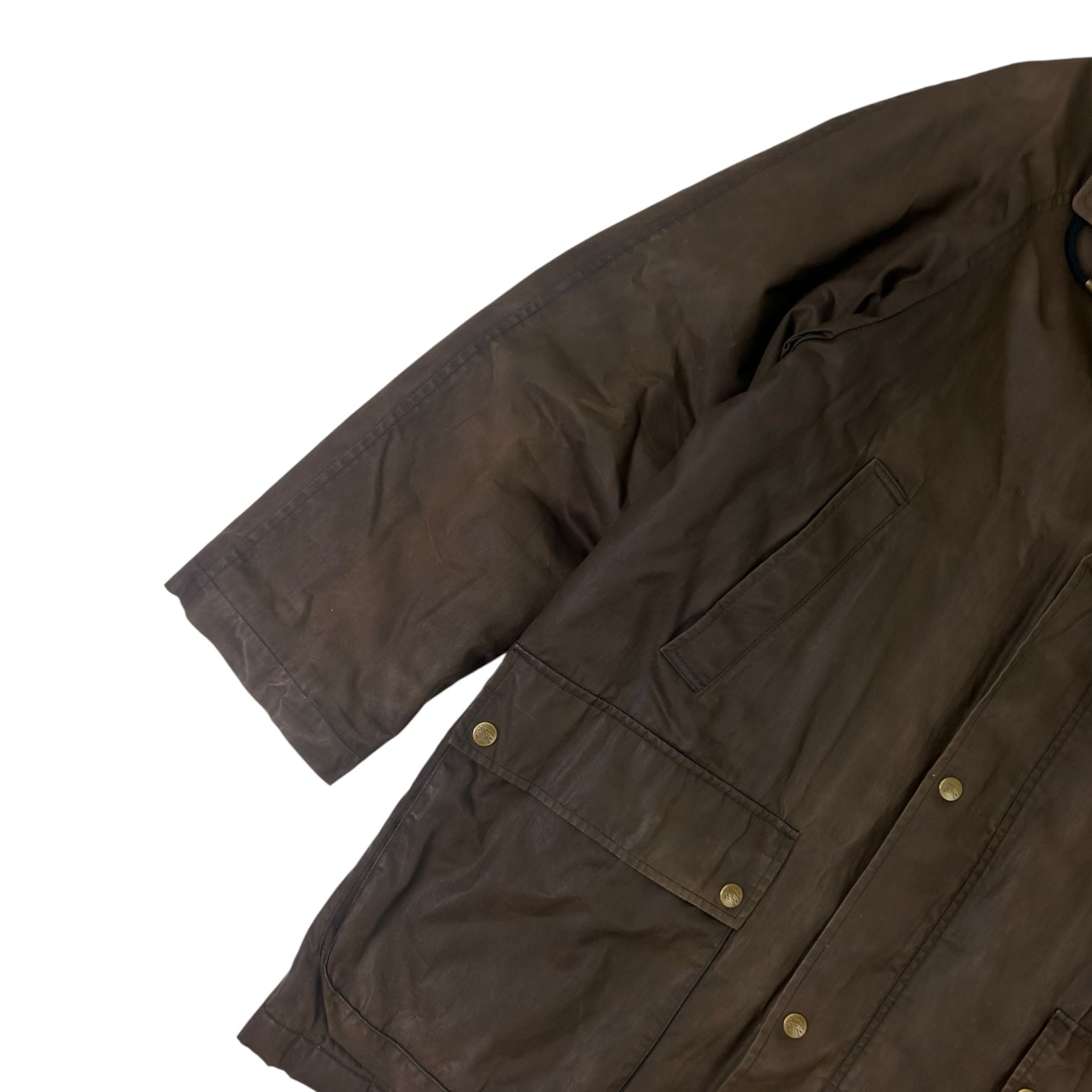 Vintage Burberry Parka Jacket Brown