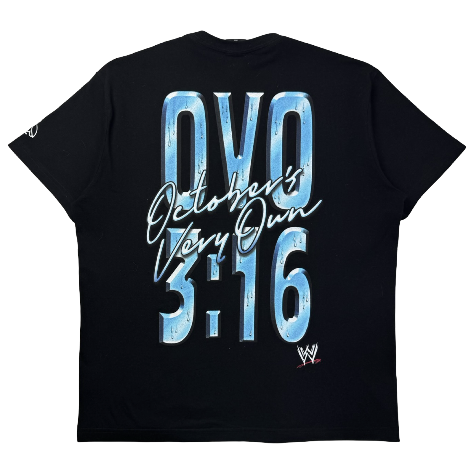OVO x WWE Stone Cold Steve Austin T-Shirt Black