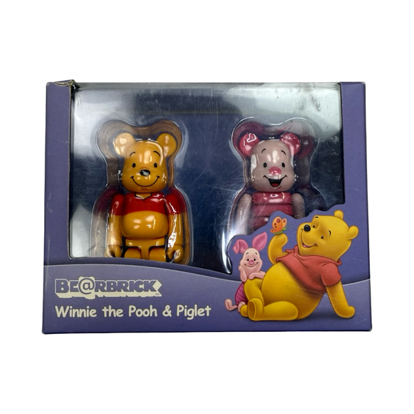 Bearbrick Winnie The Pooh & Piglet 100%