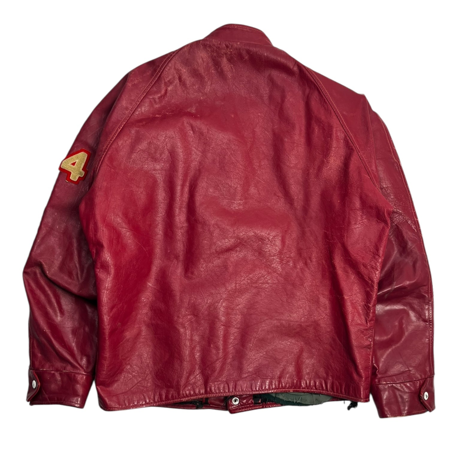 1964 Marv Holland Redmen Varsity Leather Jacket