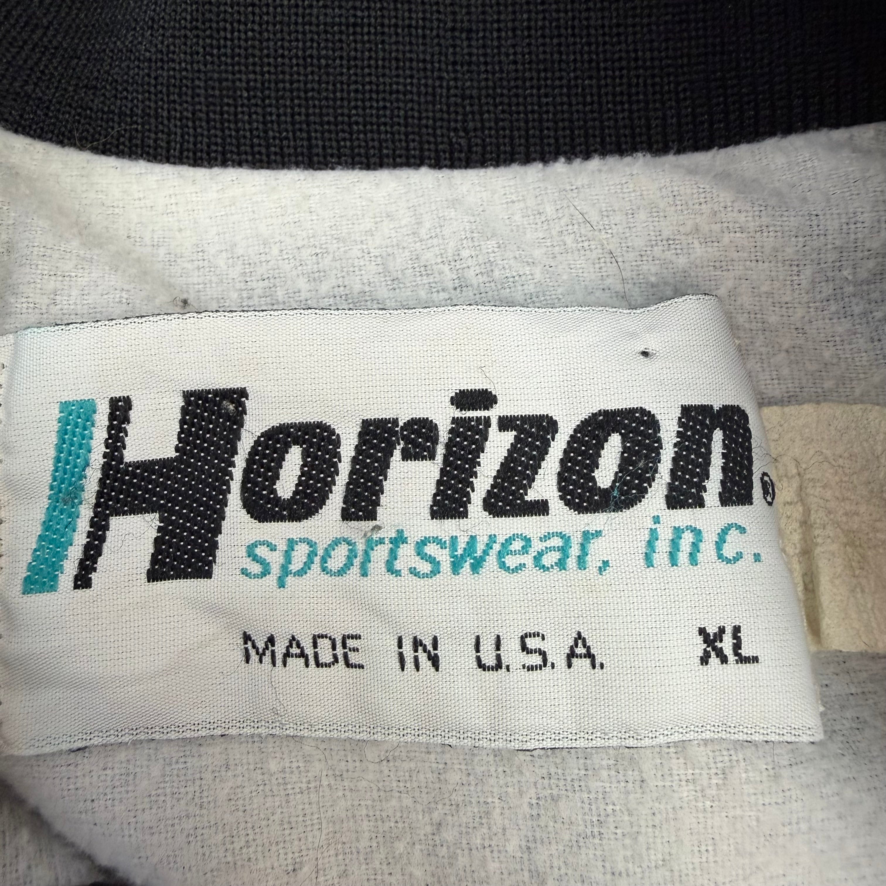 Vintage Snap-On Embroidered Satin Bomber Jacket Black