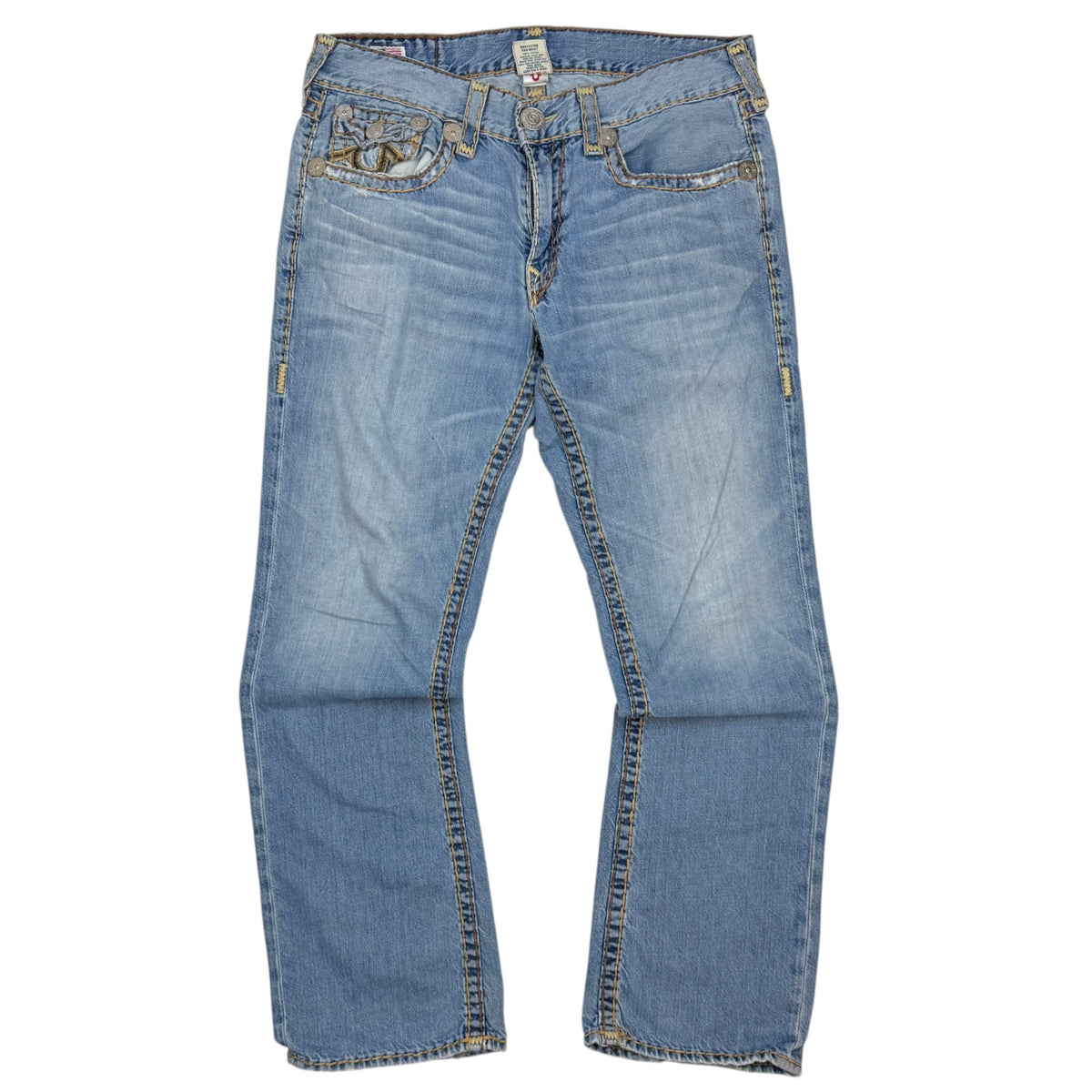 Vintage True Religion Ricky Super T Denim Jeans Blue