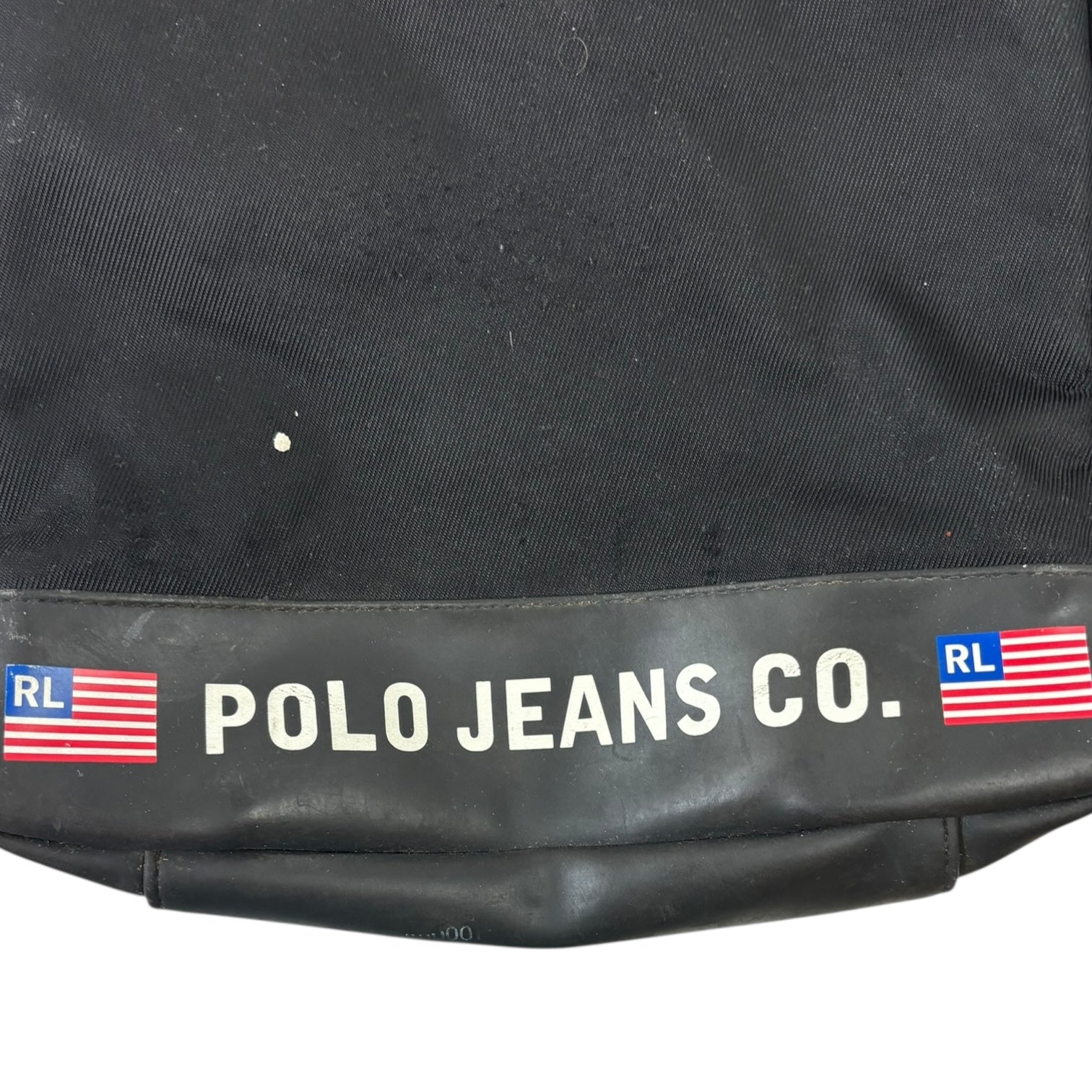 Vintage Ralph Lauren Polo Jeans Co Crossbody Latch Bag Black